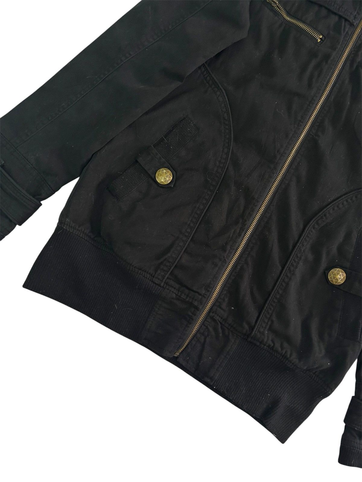 Japanese Brand × Vintage 💥Vintage Japanese Bomber Jacket Punk Style Size US M / EU 48-50 / 2 - 4 Thumbnail