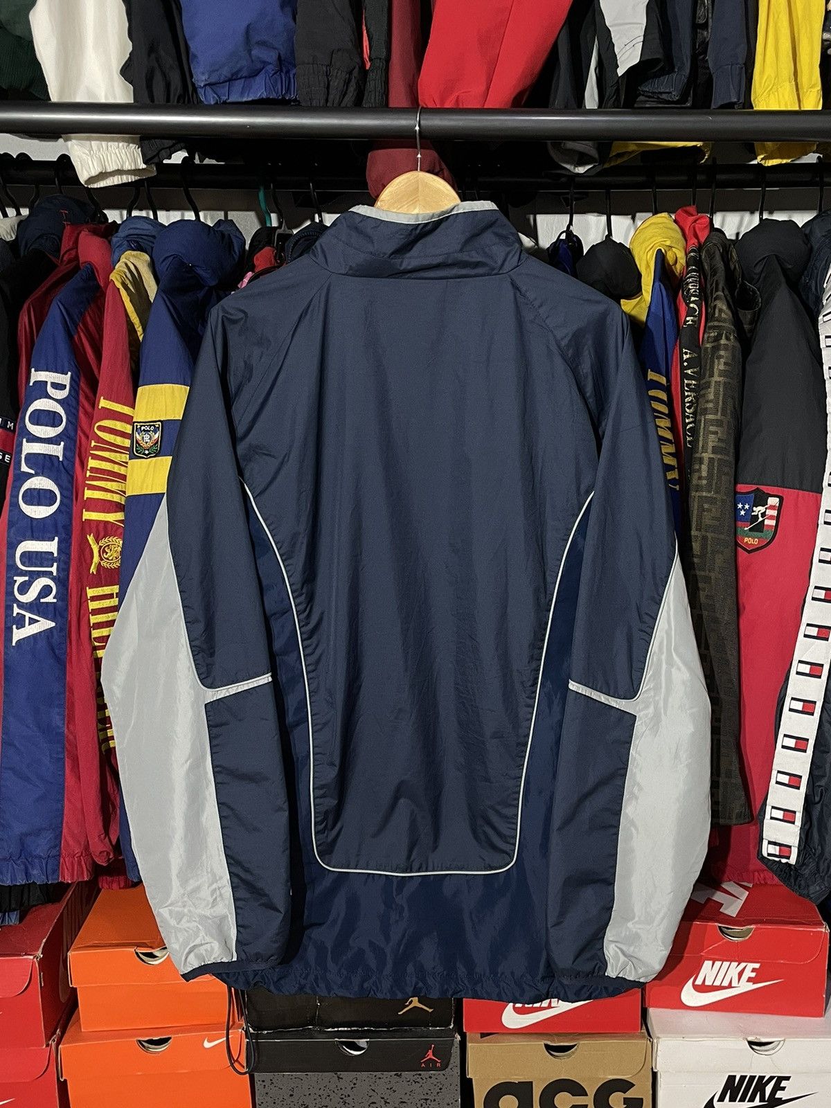 Nike × Vintage Windbreaker Nike Shox 00’s Size US XL / EU 56 / 4 - 9 Thumbnail