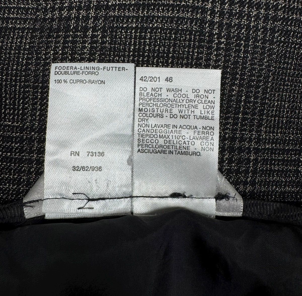 Max Mara Max Mara Wool Glencheck Long Skirt Button Up UK14 US12 Size 32" / US 10 / IT 46 - 15 Thumbnail