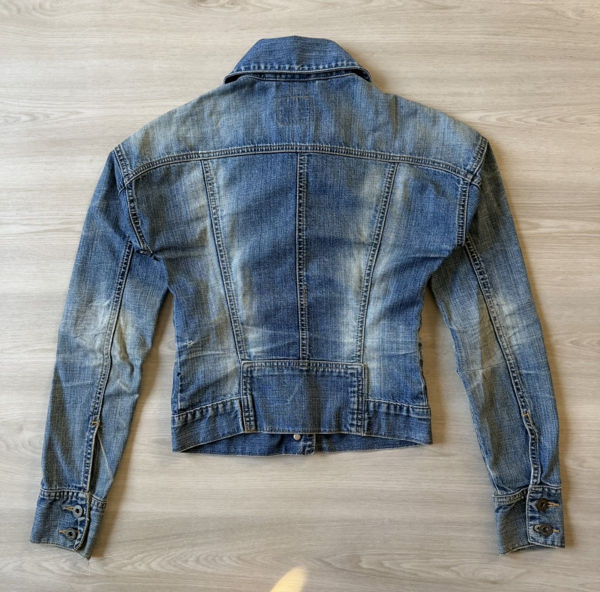 Levi's Vintage Levis Denim Trucker Jacket Sz Small Made In USA Size S / US 4 / IT 40 - 10 Thumbnail