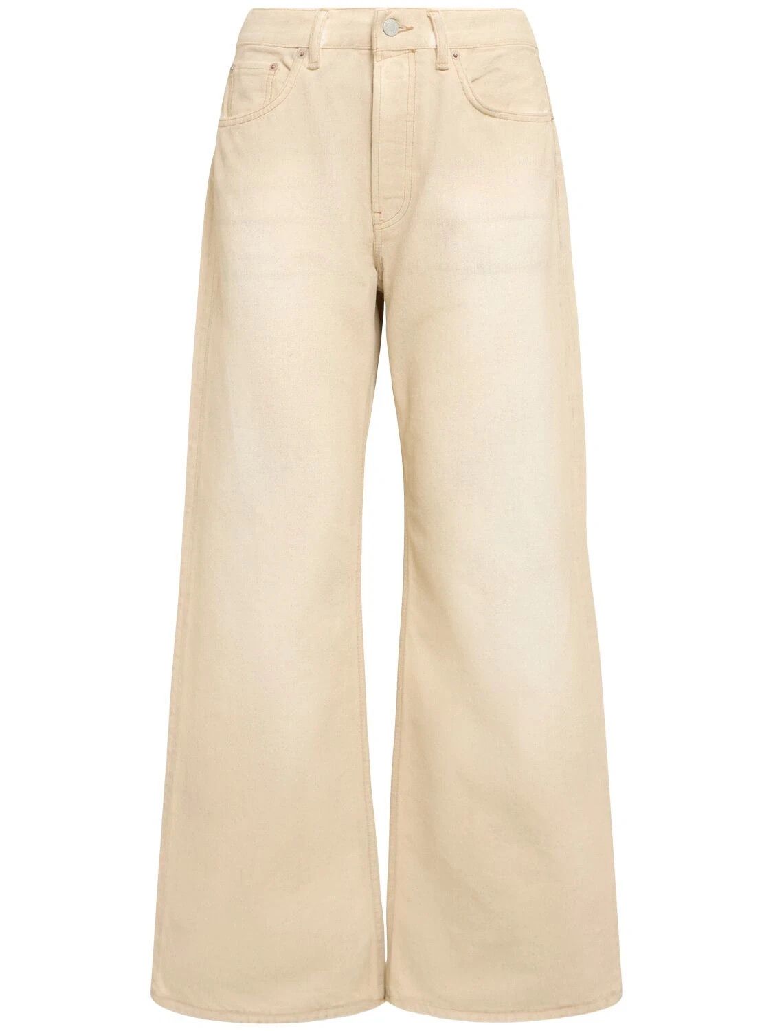 Acne Studios ACNE STUDIOS $540 Traffic Beige Wide Jeans New & Authentic Size 42" / US 20 - 1 Thumbnail