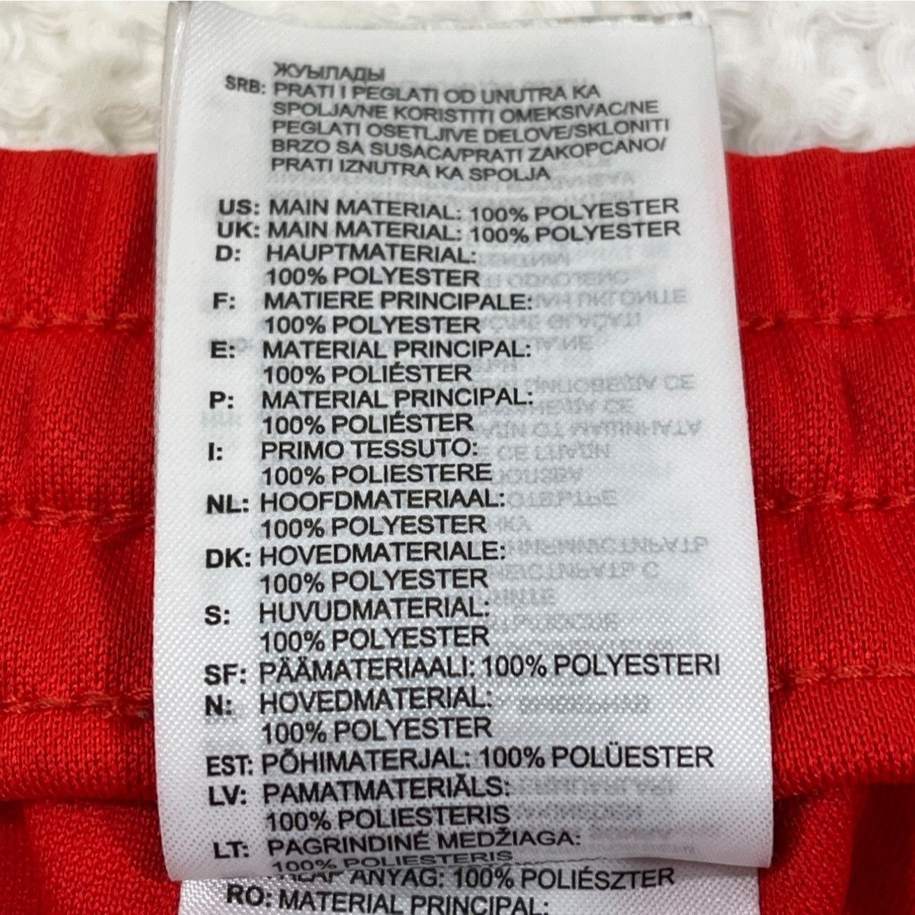 Adidas Adidas Tango Tape Club House Men's Red Sweatpants/Joggers Sz Size US 29 - 6 Thumbnail