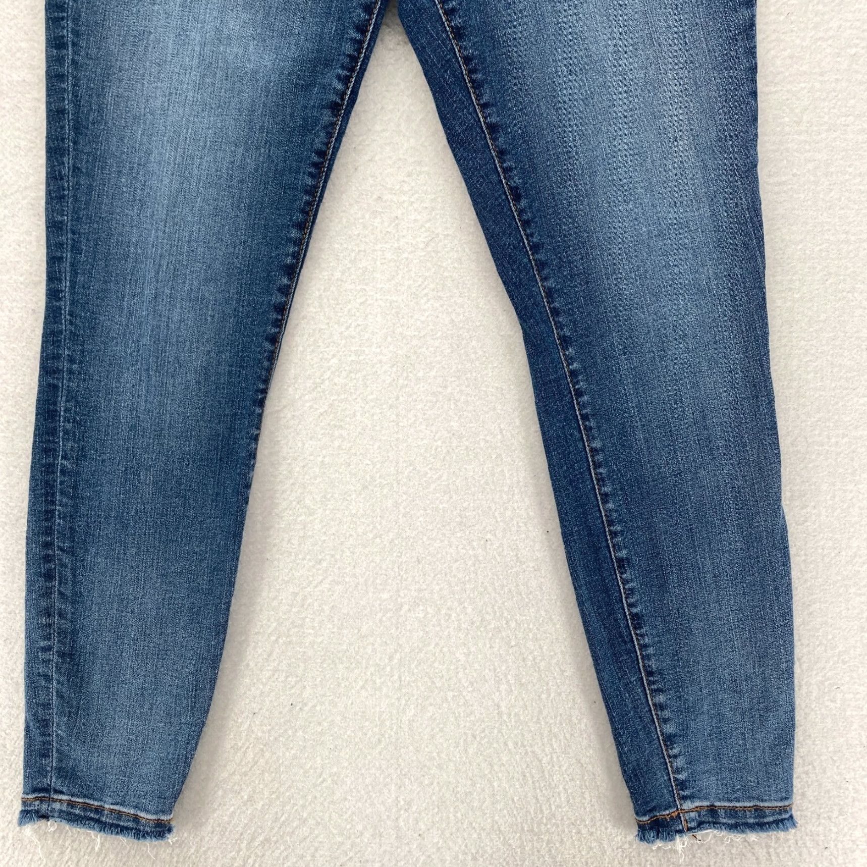 Vintage KUT from the Kloth Jeans Donna Donna 6 Ankle Skinny Blue Stretch Denim Pants Women Slim Jeans Size 28" / US 6 / IT 42 - 3 Thumbnail