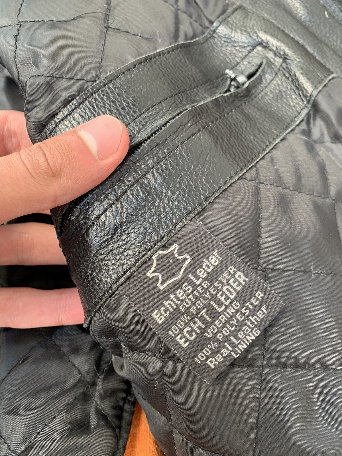 Japanese Brand Rare Vintage Echtes Leder “Hot Leathers” Biker Jacket Size US XL / EU 56 / 4 - 8 Thumbnail