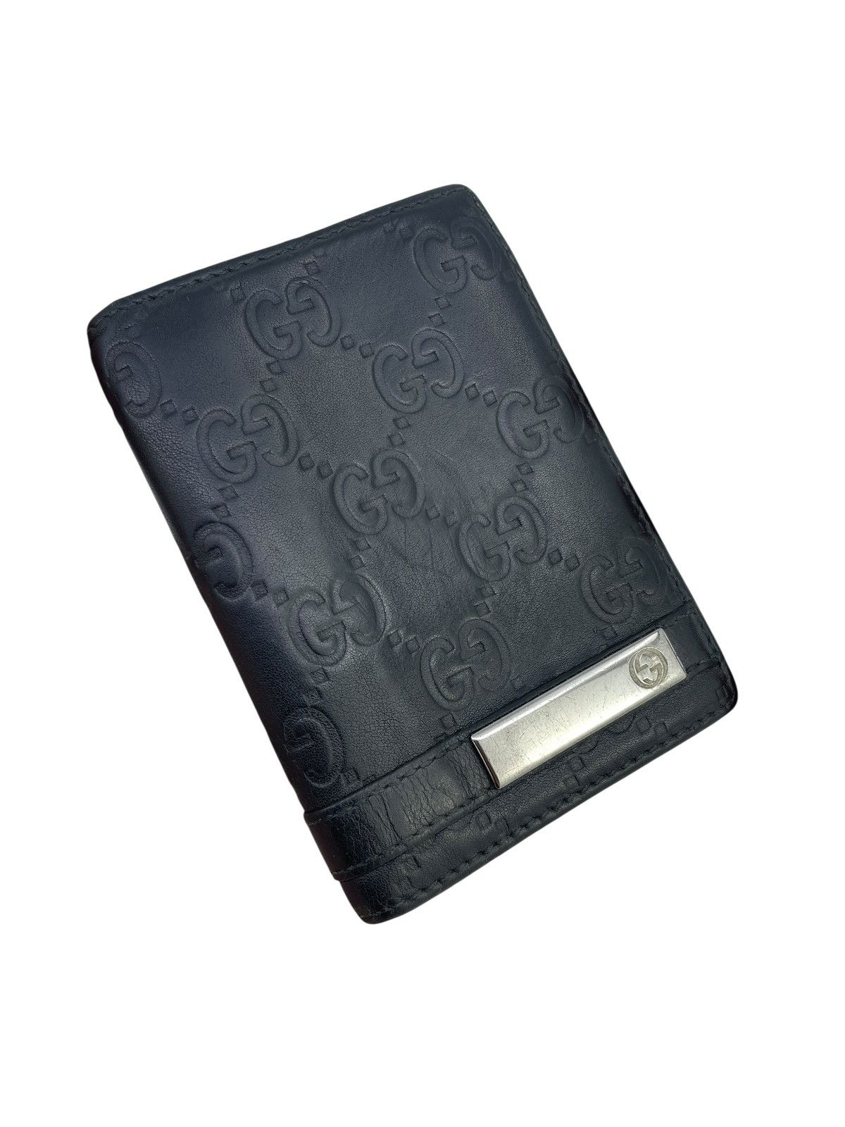Gucci Monogram Leather Bi Fold Cardholder Wallet Size ONE SIZE - 1 Thumbnail