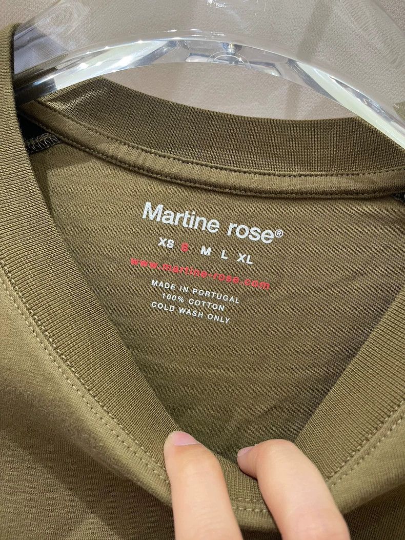 Martine Rose Martine Rose 25SS yellow and white short sleeved logo T-sh Size US M / EU 48-50 / 2 - 2 Thumbnail
