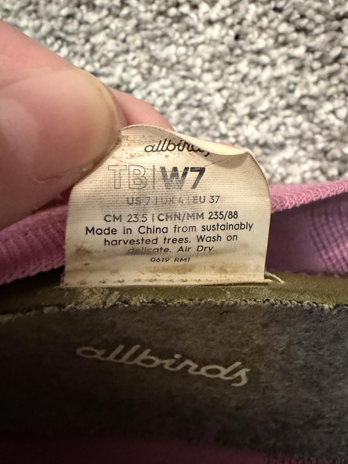 Allbirds Allbirds Tree Breezers Women's Pink Knit Flats Size 7 Size US 7 / IT 37 - 3 Thumbnail