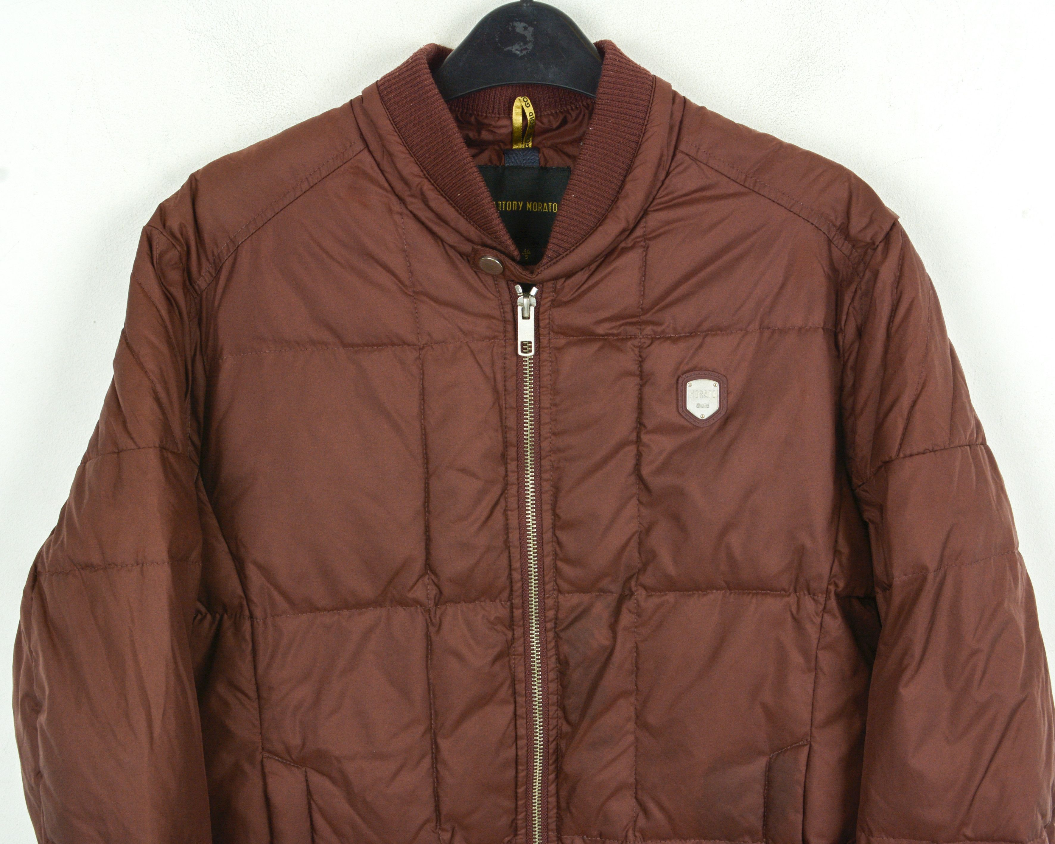 Antony Morato Gold Men S 46 Puffer Padded Jacket Coat Bomber insulated Size US S / EU 44-46 / 1 - 2 Thumbnail