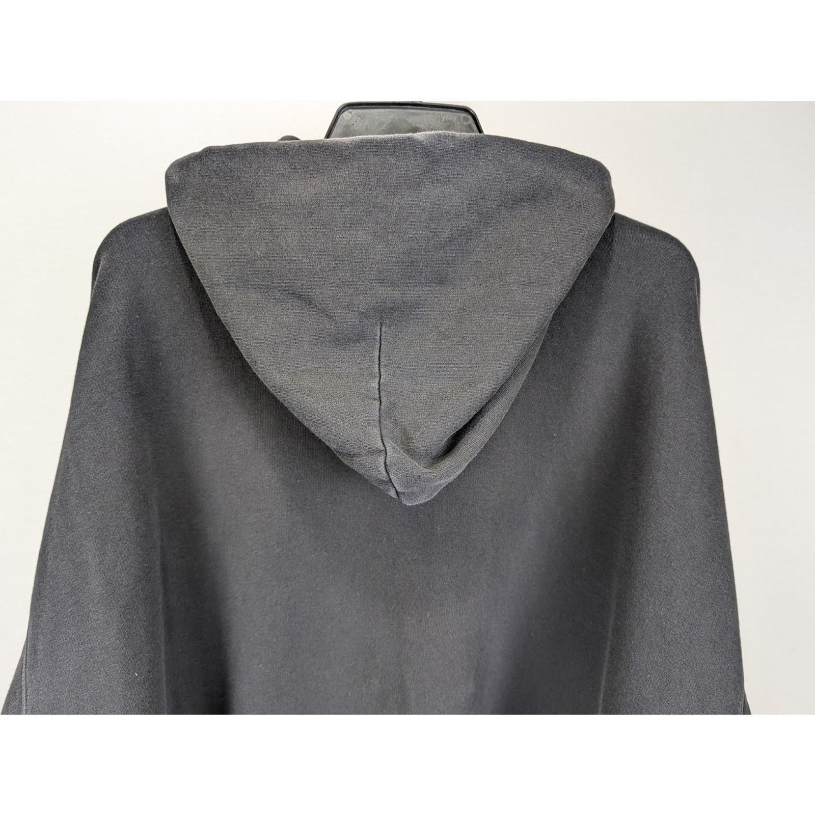 Balenciaga o1rshd1 Small Fit Hoodie in Washed Black Size US S / EU 44-46 / 1 - 7 Thumbnail