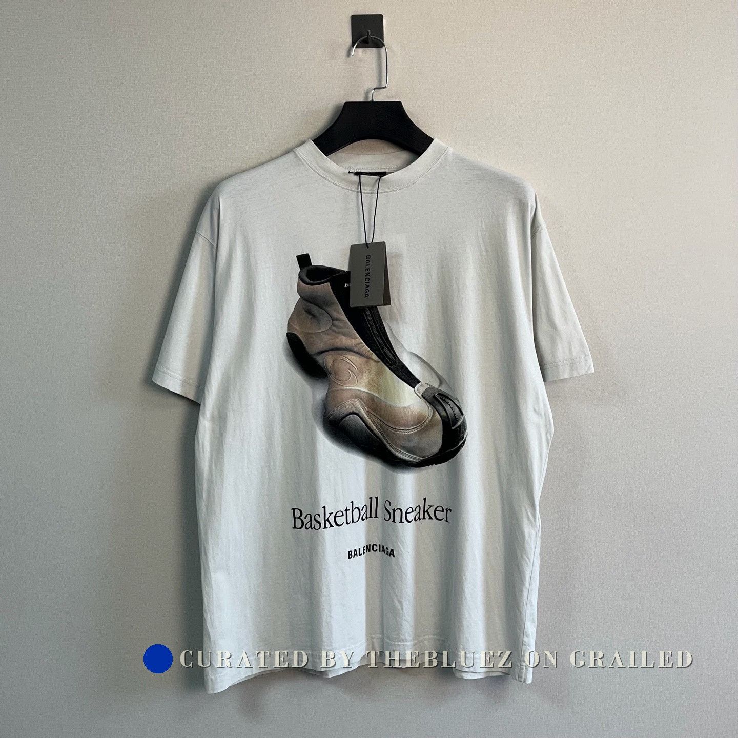 25SS BALENCIAGA Basketball Sneaker Tシャツ Balenciaga Balenciaga Men's Basketball Series T-Shirt | Grailed
