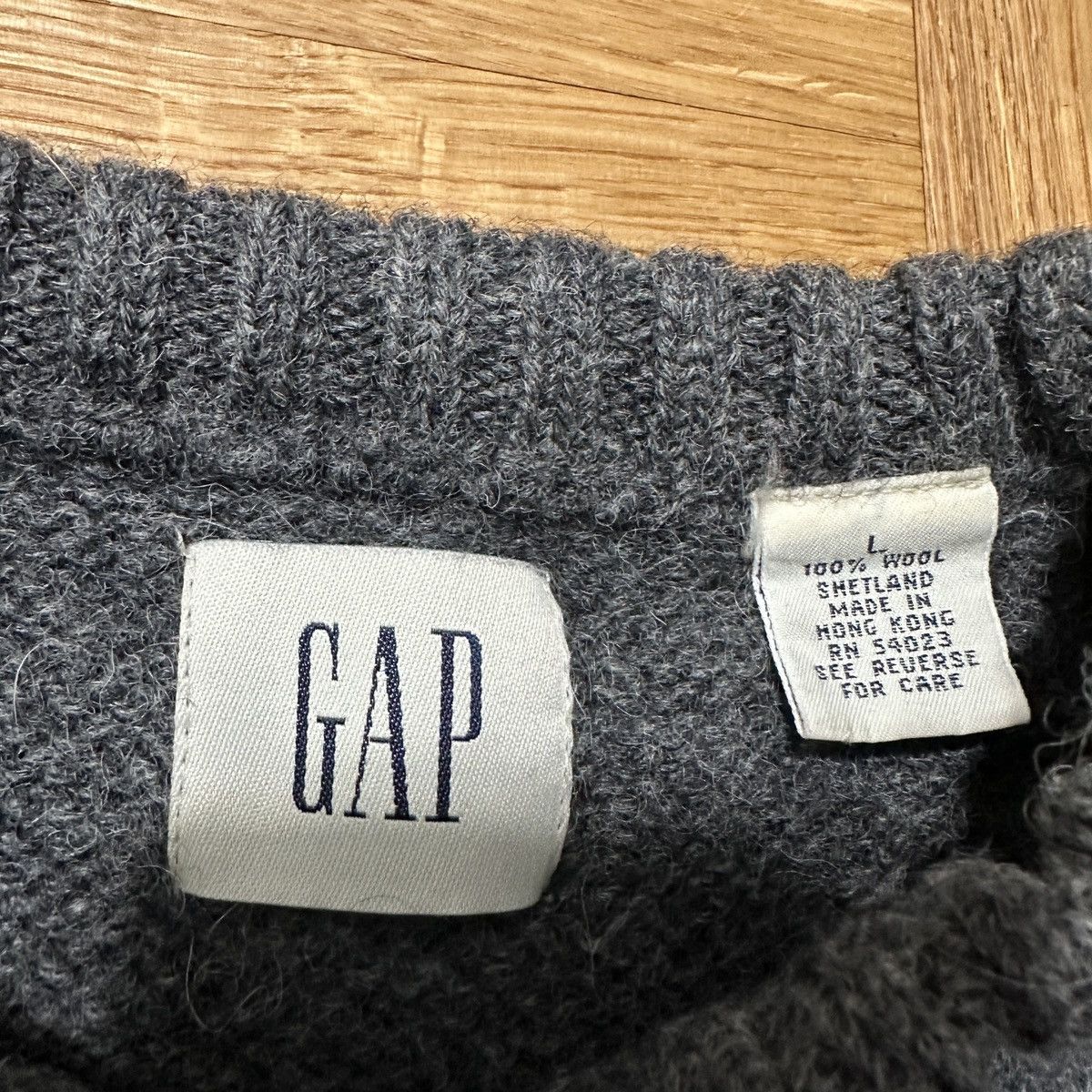 Gap Vintage Gap Shetland wool sweater Size US S / EU 44-46 / 1 - 4 Thumbnail