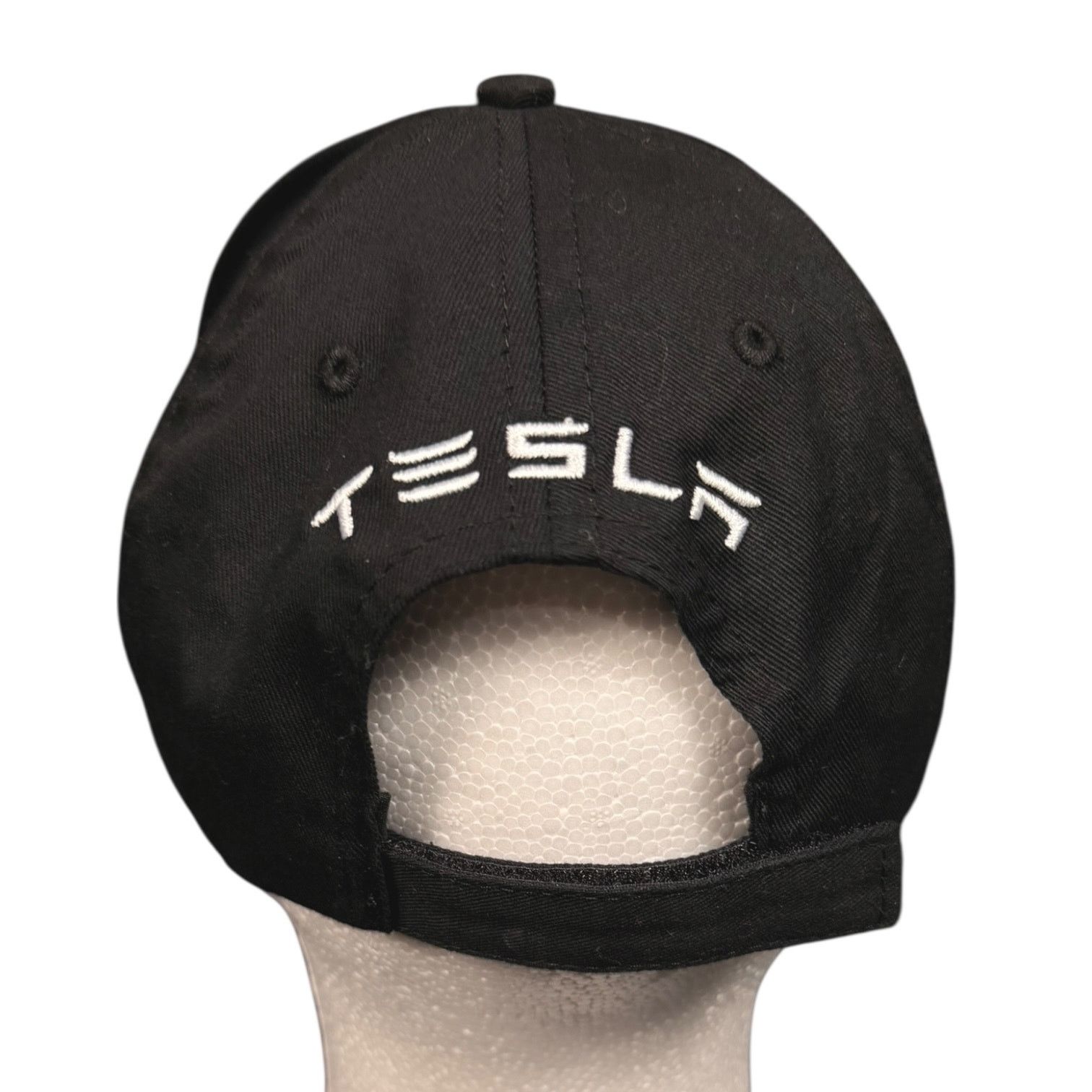 Otto Tesla Classic Logo Black Strapback Otto Logo Hat - OSFM Size ONE SIZE - 3 Thumbnail