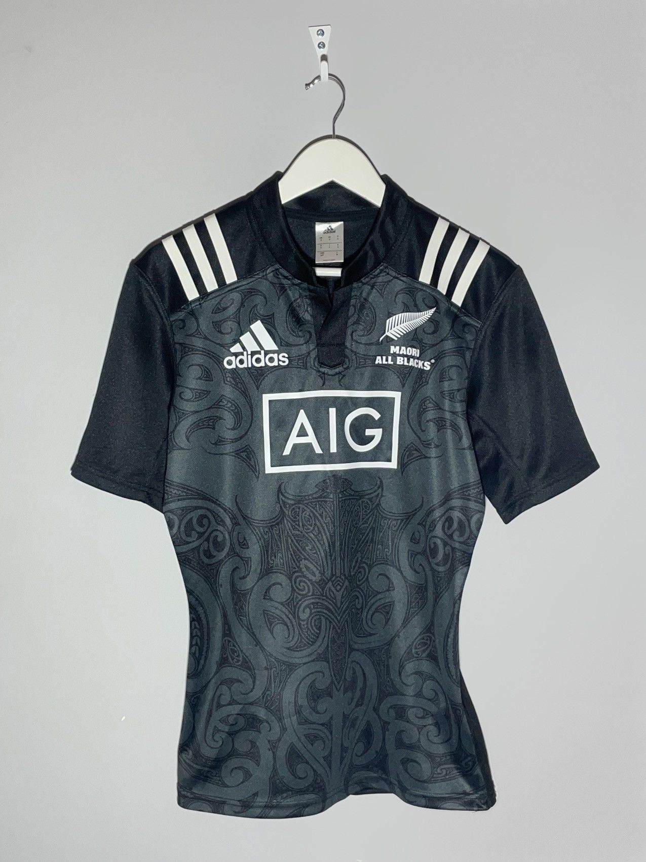 Adidas All Black New Zealand Adidas Maori Rugby Jersey Size US S / EU 44-46 / 1 - 1 Thumbnail