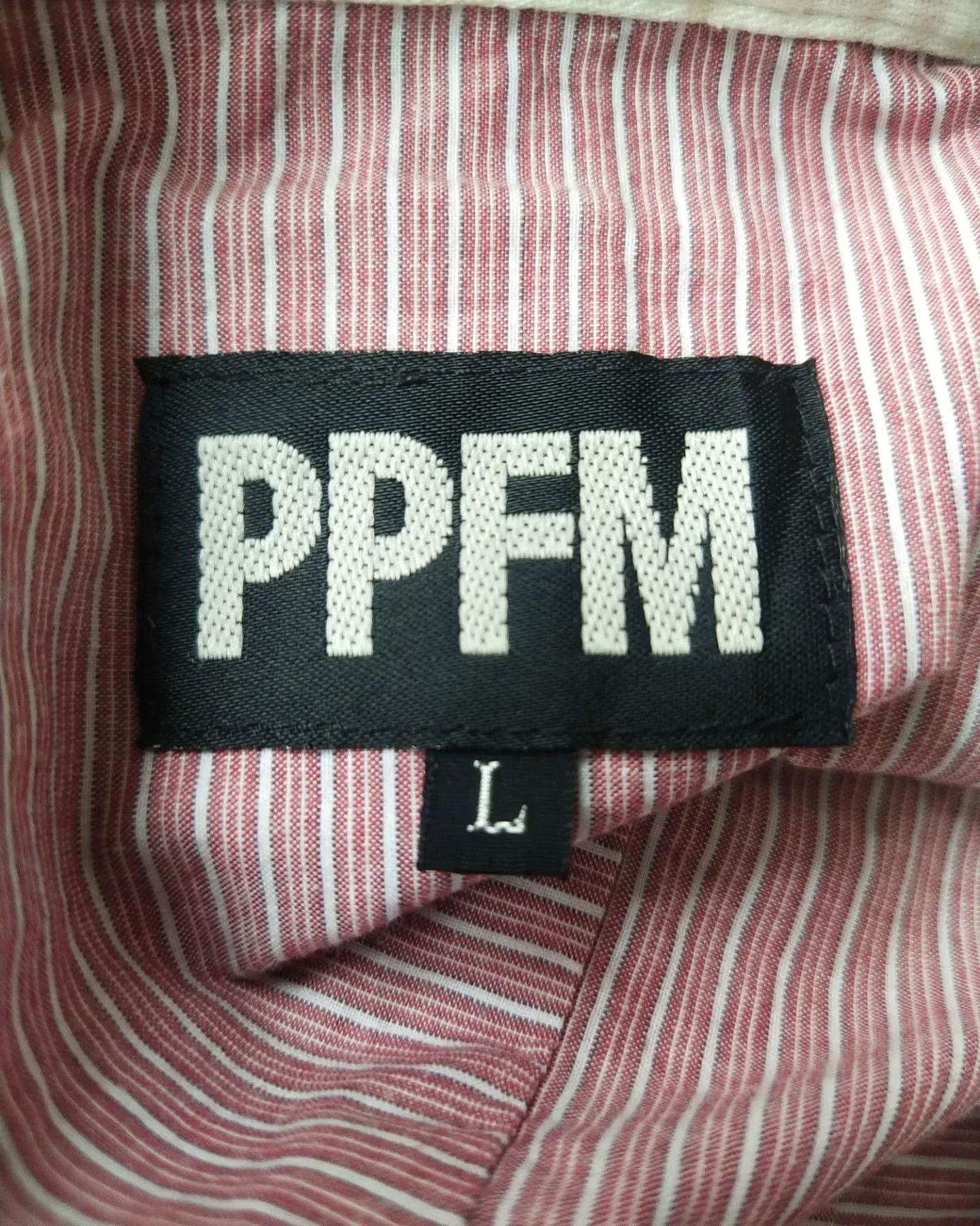 PPFM Vintage PPFM Japanese Brand Punk Striped Shirt Union Jack Size US L / EU 52-54 / 3 - 5 Thumbnail