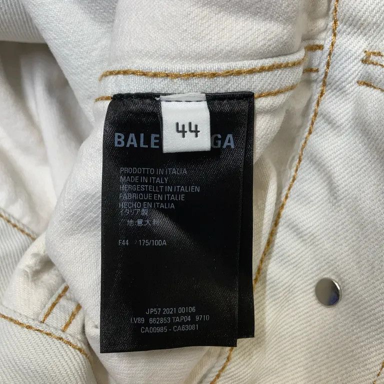 Balenciaga S/S22 Oversized Denim Jacket Size US M / EU 48-50 / 2 - 4 Thumbnail