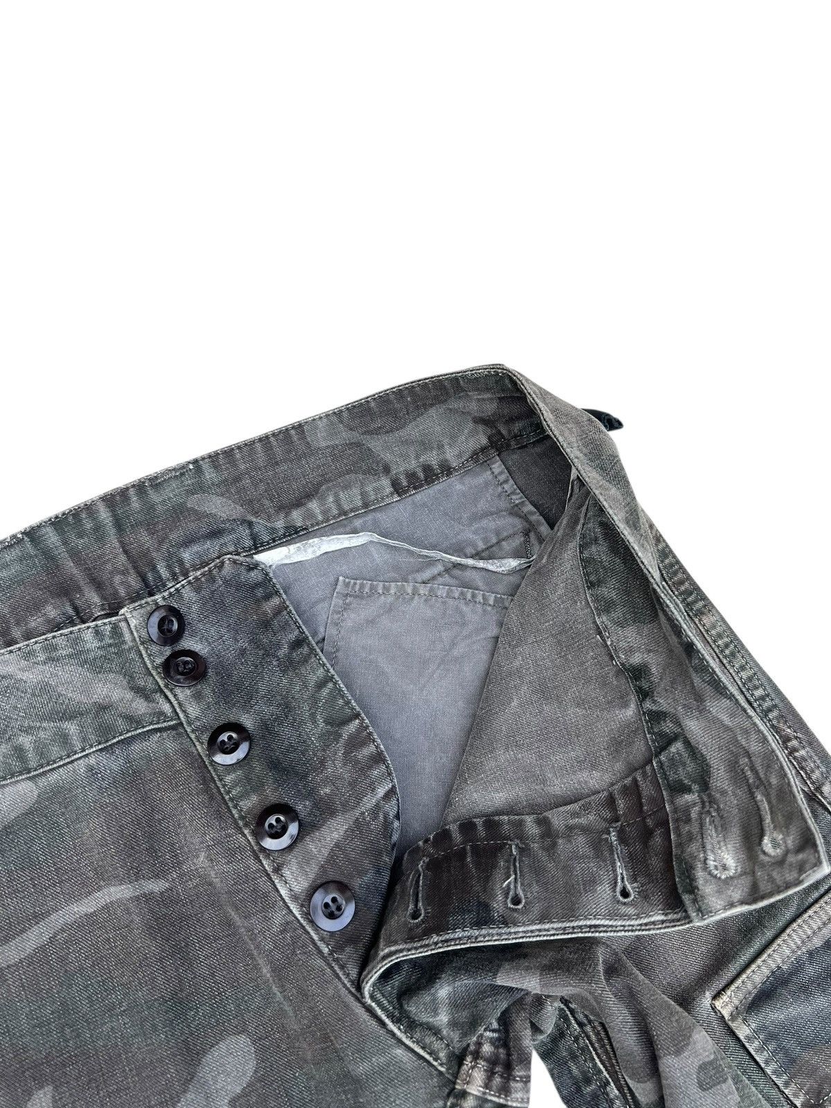 wjk WJK Japan Fade Military Camouflage Cargo Trouser Pant Size US 31 - 7 Thumbnail