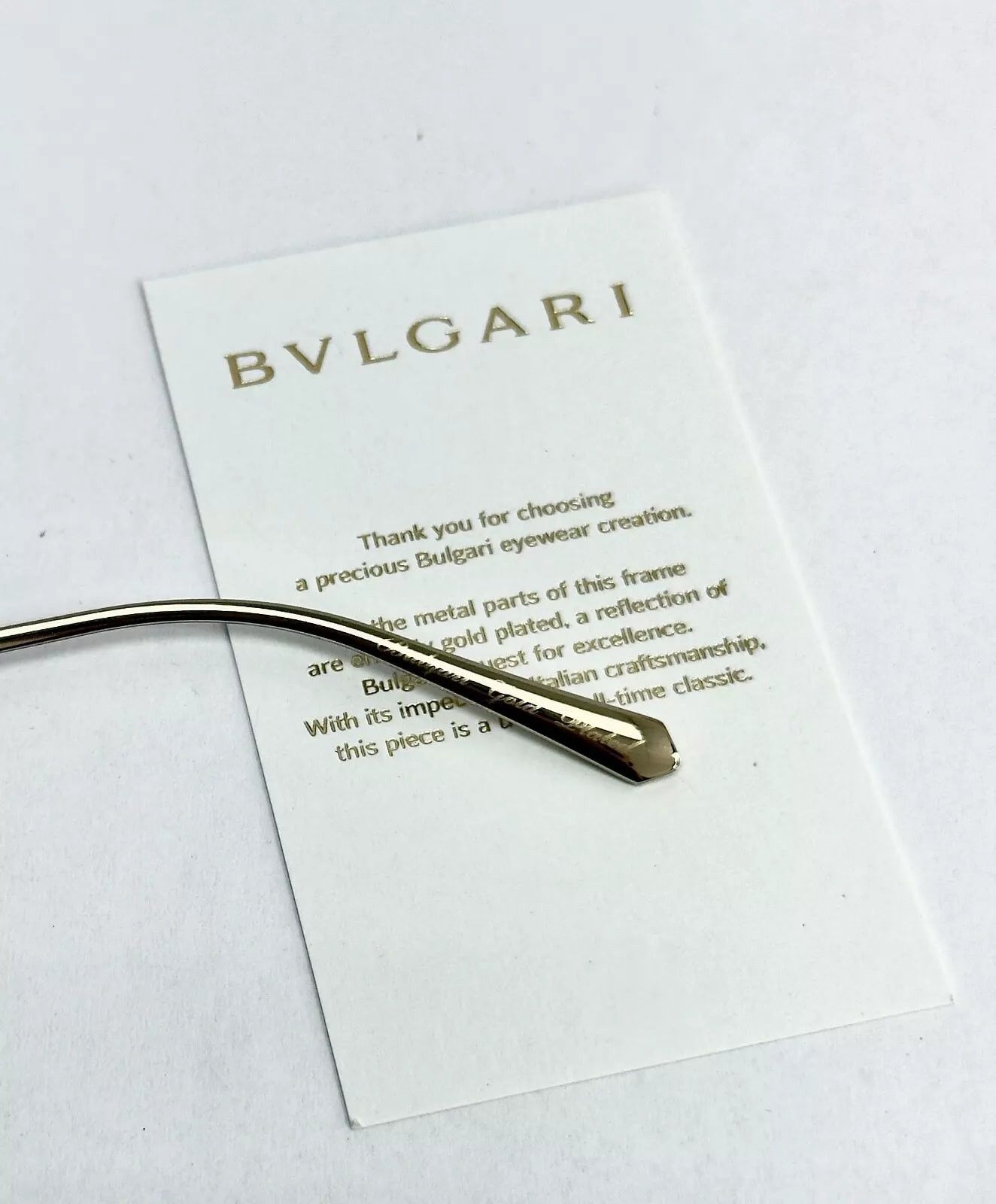 Bvlgari BVLGARI Le Gemme 6186 Brown Pale Gold Plated Round BV6186K Size ONE SIZE - 10 Thumbnail