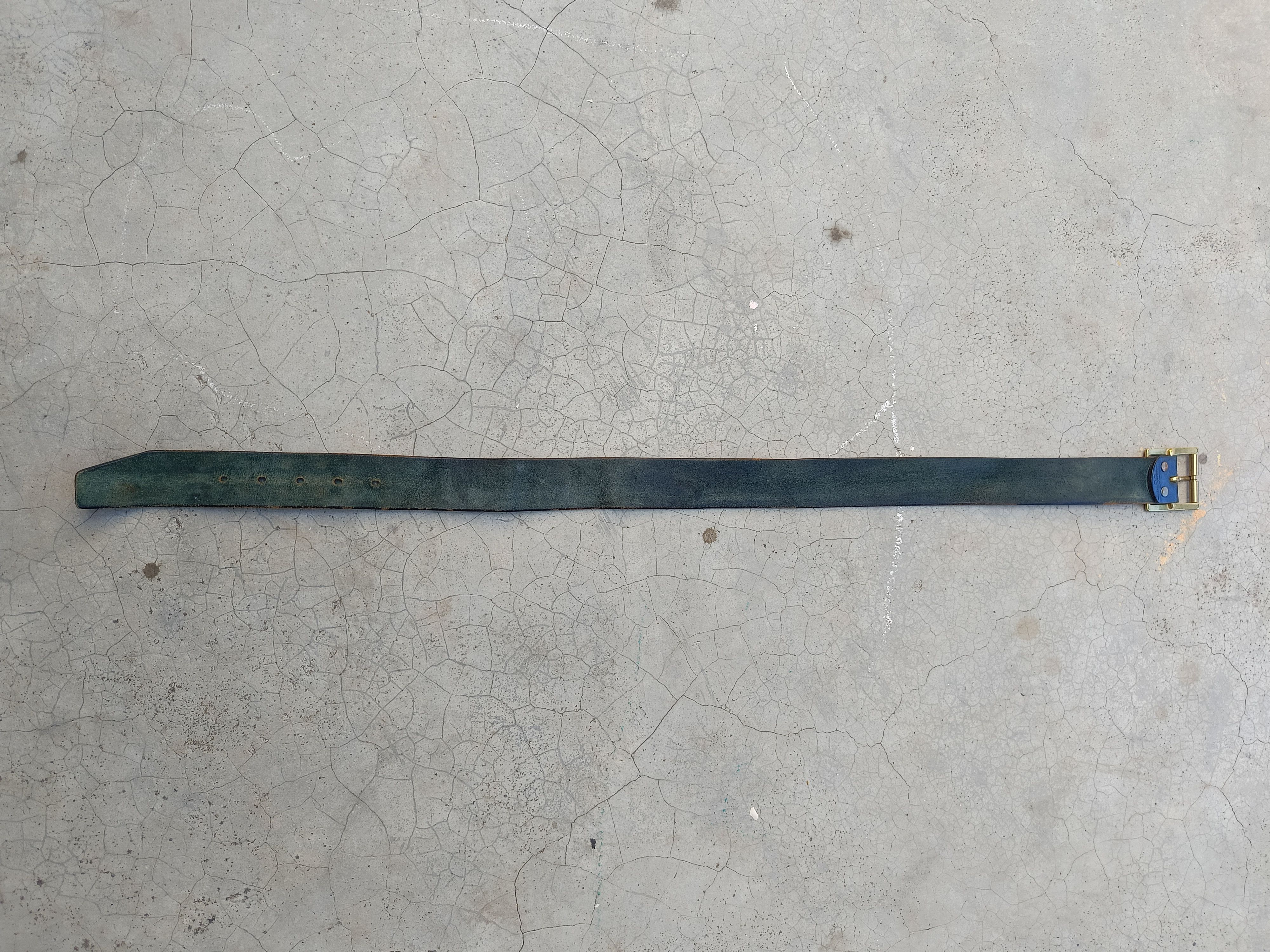 Edwin EDWIN VINTAGE LEATHER BELT Size 28 - 5 Thumbnail
