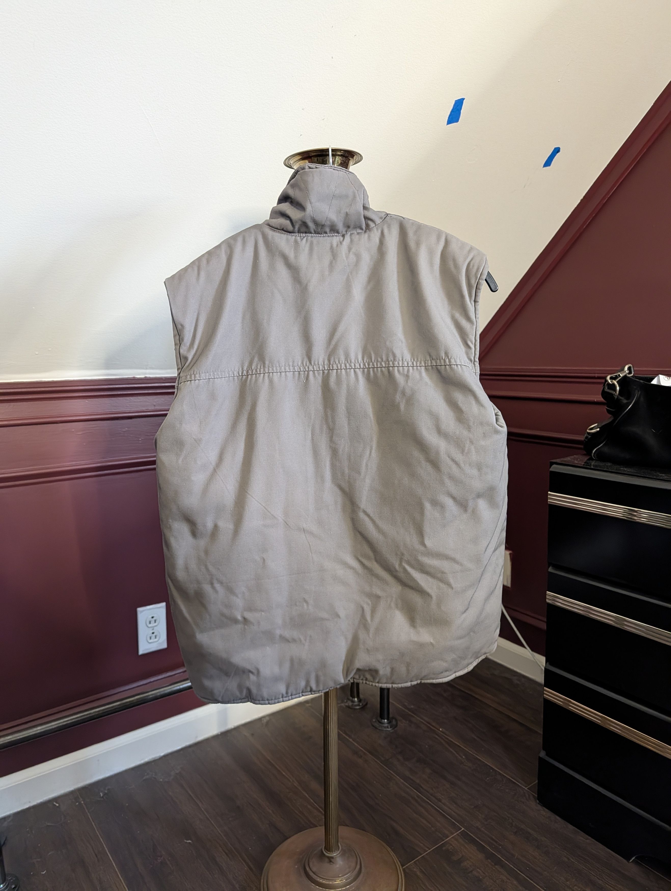 Other COACH IN FOUR SEASONS Vtg flannel lined zip-up vest Size US M / EU 48-50 / 2 - 8 Thumbnail