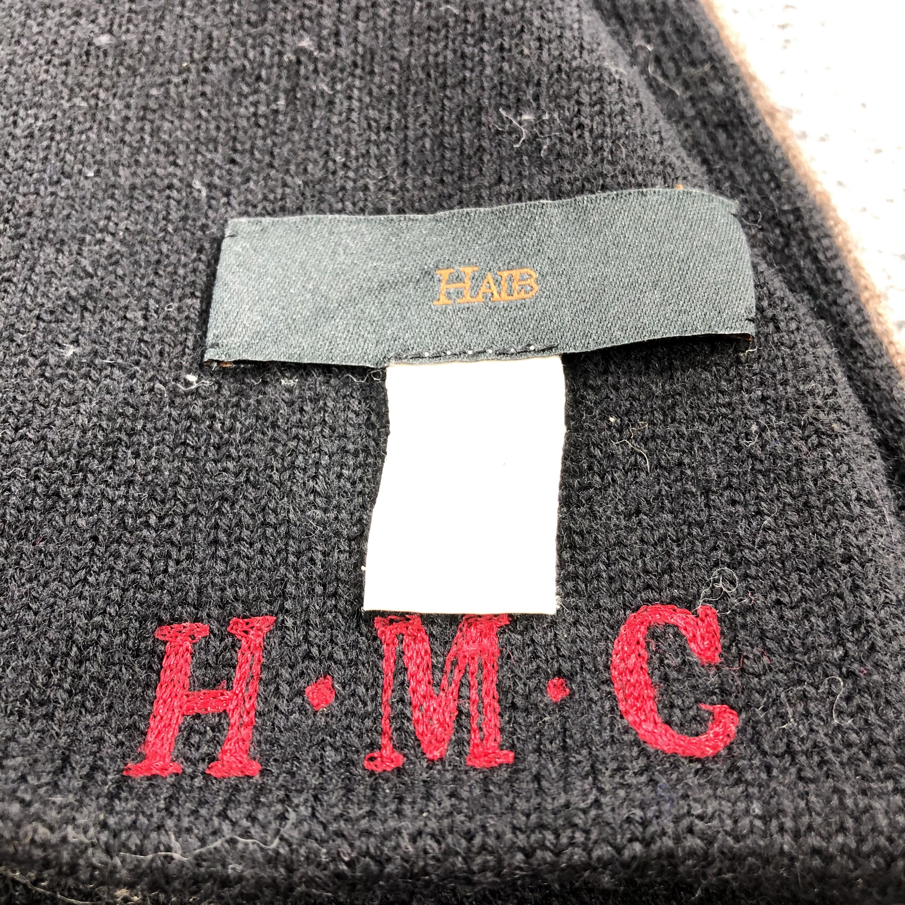 Vintage HALB H.M.C Scarf Muffler Wool V696 Size ONE SIZE - 5 Thumbnail