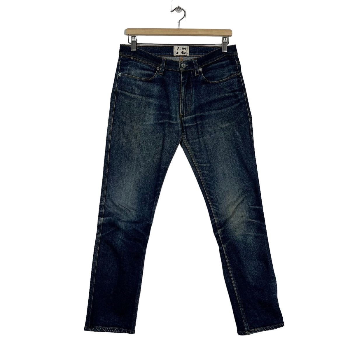 Acne Studios 🔥 DYED ACNE STUDIOS SLIM JEANS Size US 32 / EU 48 - 2 Thumbnail