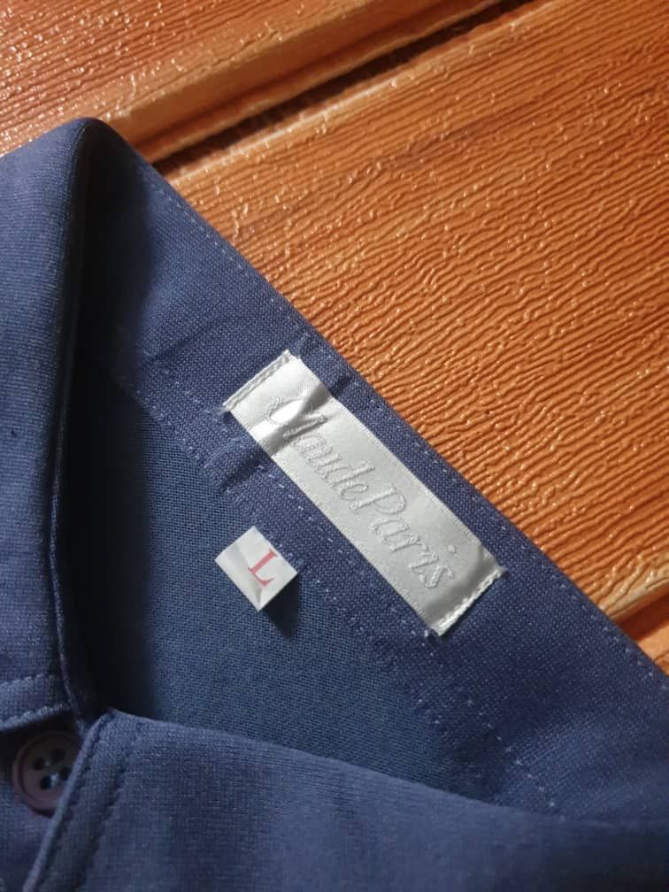 Japanese Brand Claude Paris longsleeve collar shirt Size M / US 6-8 / IT 42-44 - 2 Thumbnail