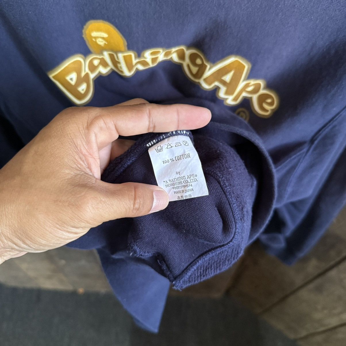 Bape A Bathing Ape Big Logo Hoodie Size US S / EU 44-46 / 1 - 6 Thumbnail