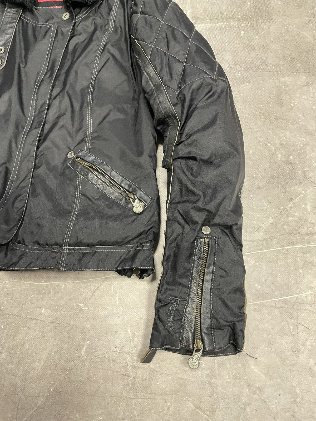 If Six Was Nine Rare fur black opium hysteric glamour style biker jacket 🧥 Size US M / EU 48-50 / 2 - 4 Thumbnail