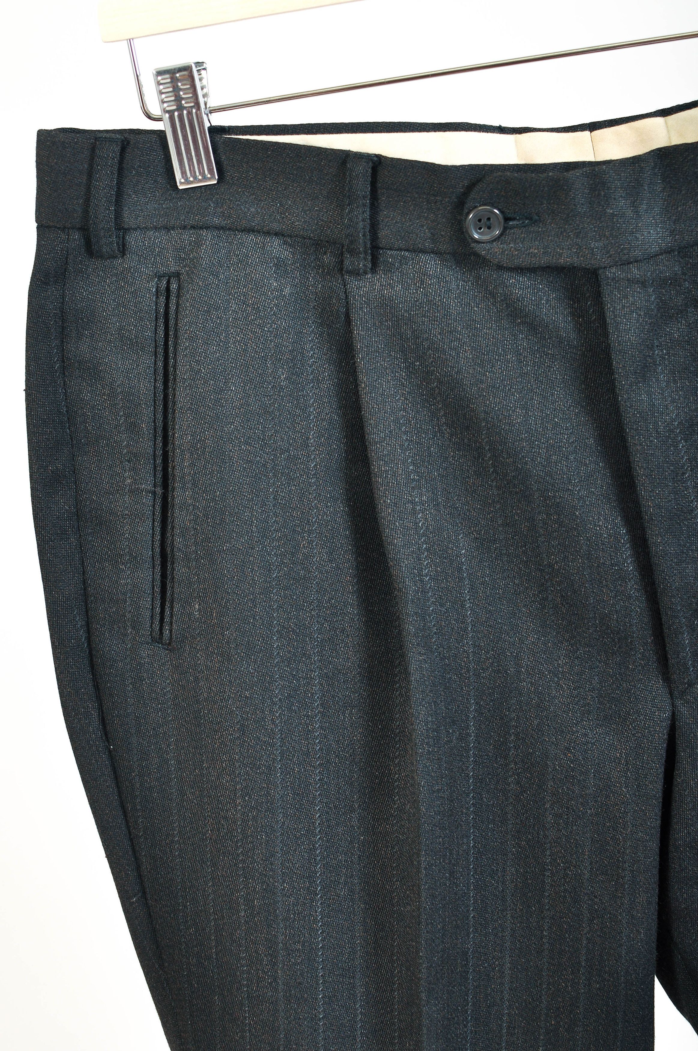 Other Vintage 90s dark grey suit Size 44S - 8 Thumbnail