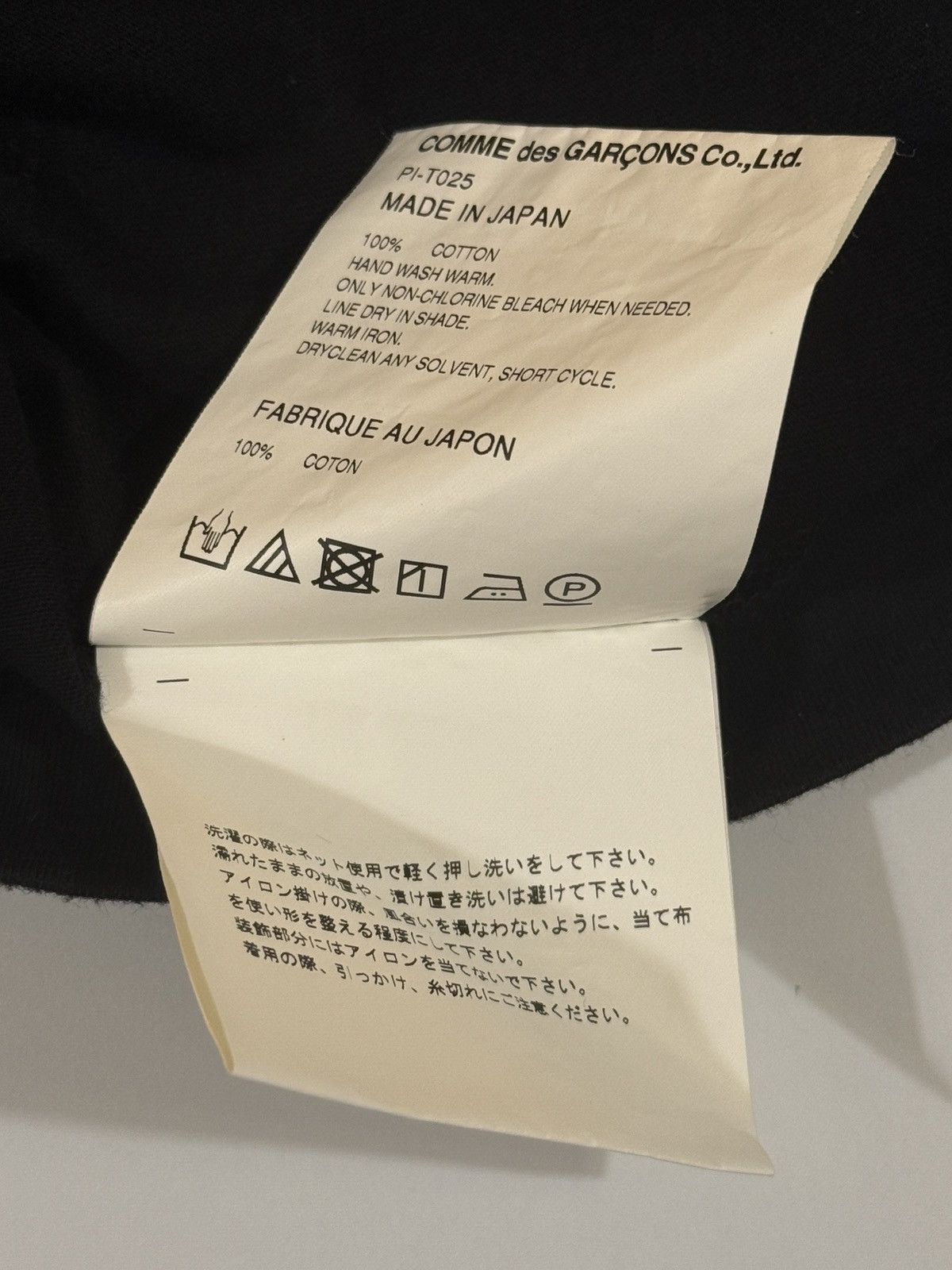 Comme des Garcons Homme Plus Rose-embroidered T-Shirt SS22 Size US L / EU 52-54 / 3 - 6 Thumbnail