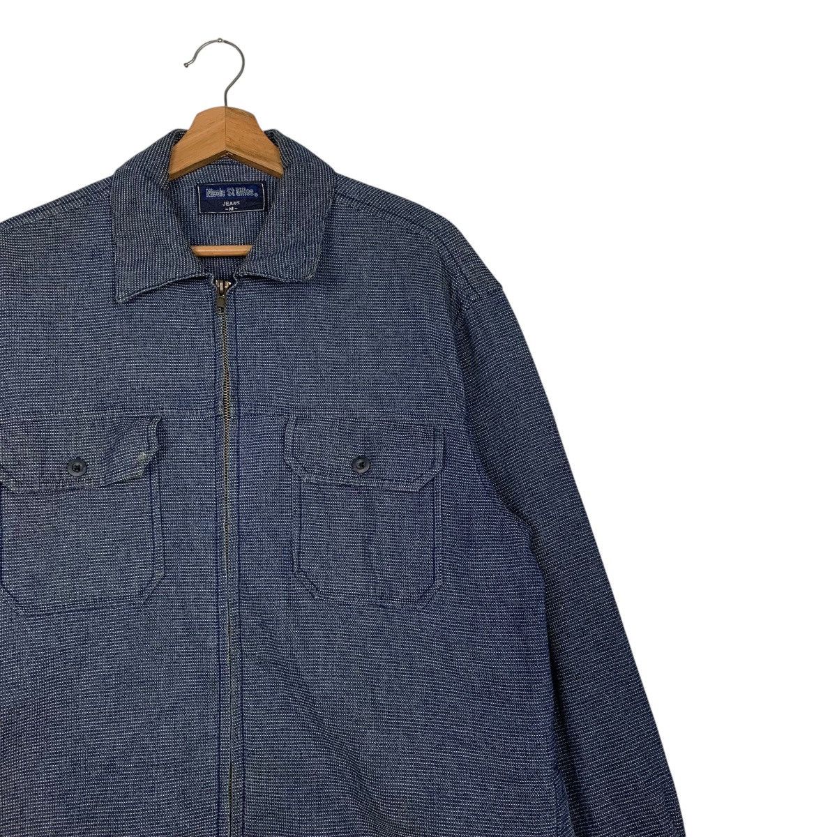Japanese Brand Japanese Brand Nicole St Gilles Sashiko Indigo Jacket Size US M / EU 48-50 / 2 - 5 Thumbnail
