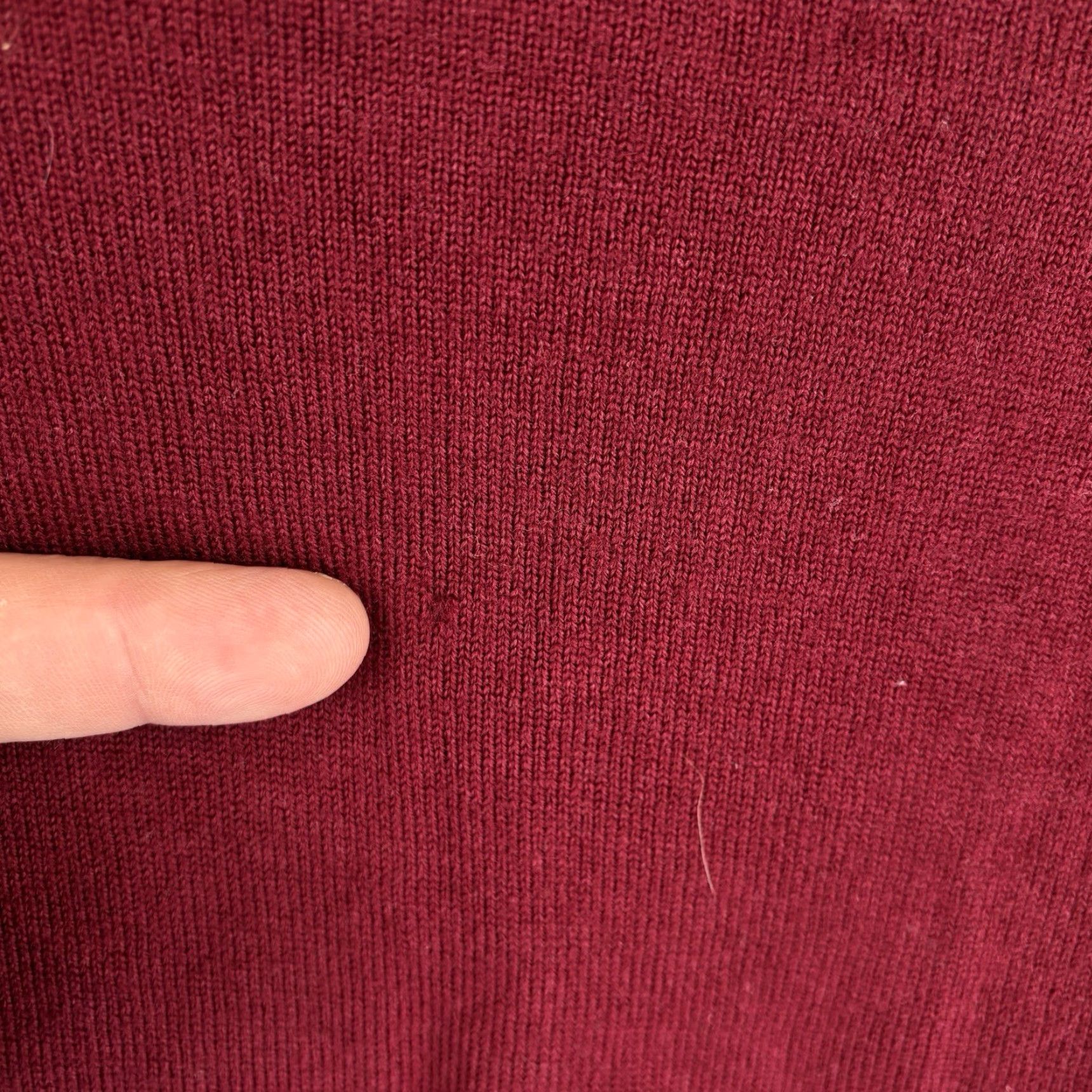 Brooks Brothers Brooks Brothers Sweater Men's XL V-Neck Burgundy Wool Blend Knit Pullover Regular Fit Long Sleeve Size US XL / EU 56 / 4 - 5 Thumbnail