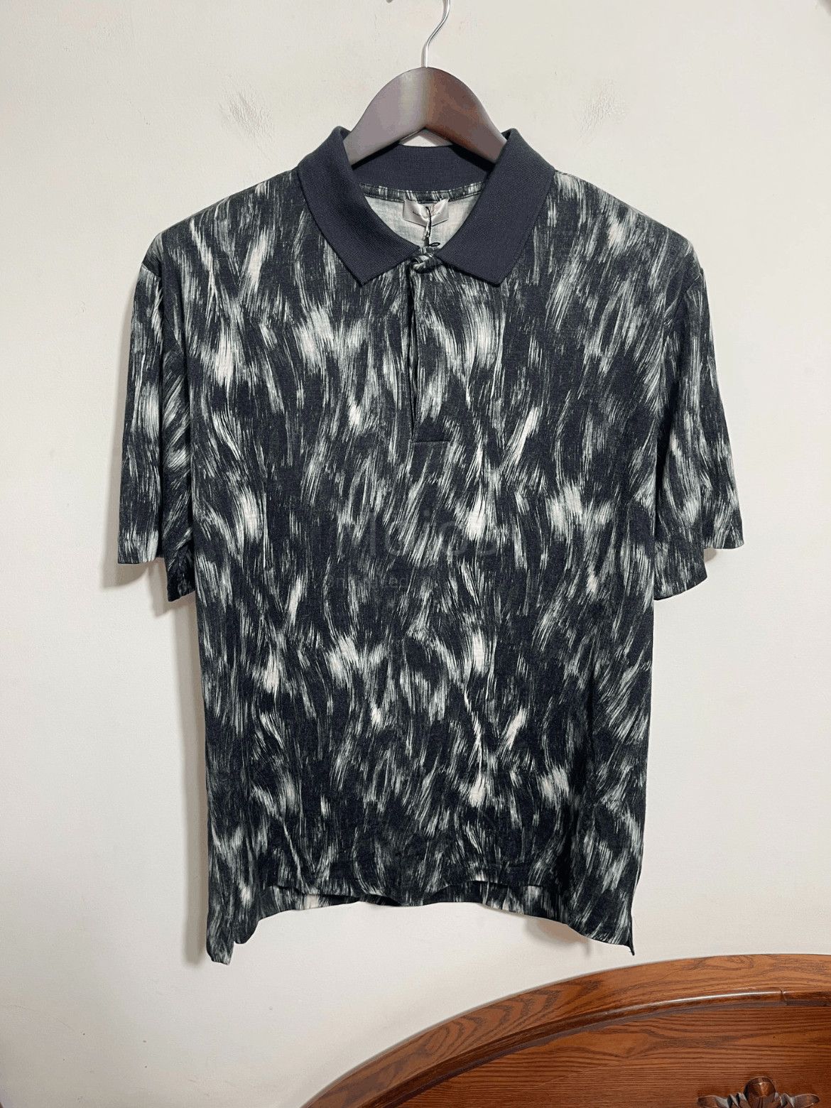Balenciaga Balenciaga Fur Pattern Polo-2508 Size US XL / EU 56 / 4 - 1 Thumbnail