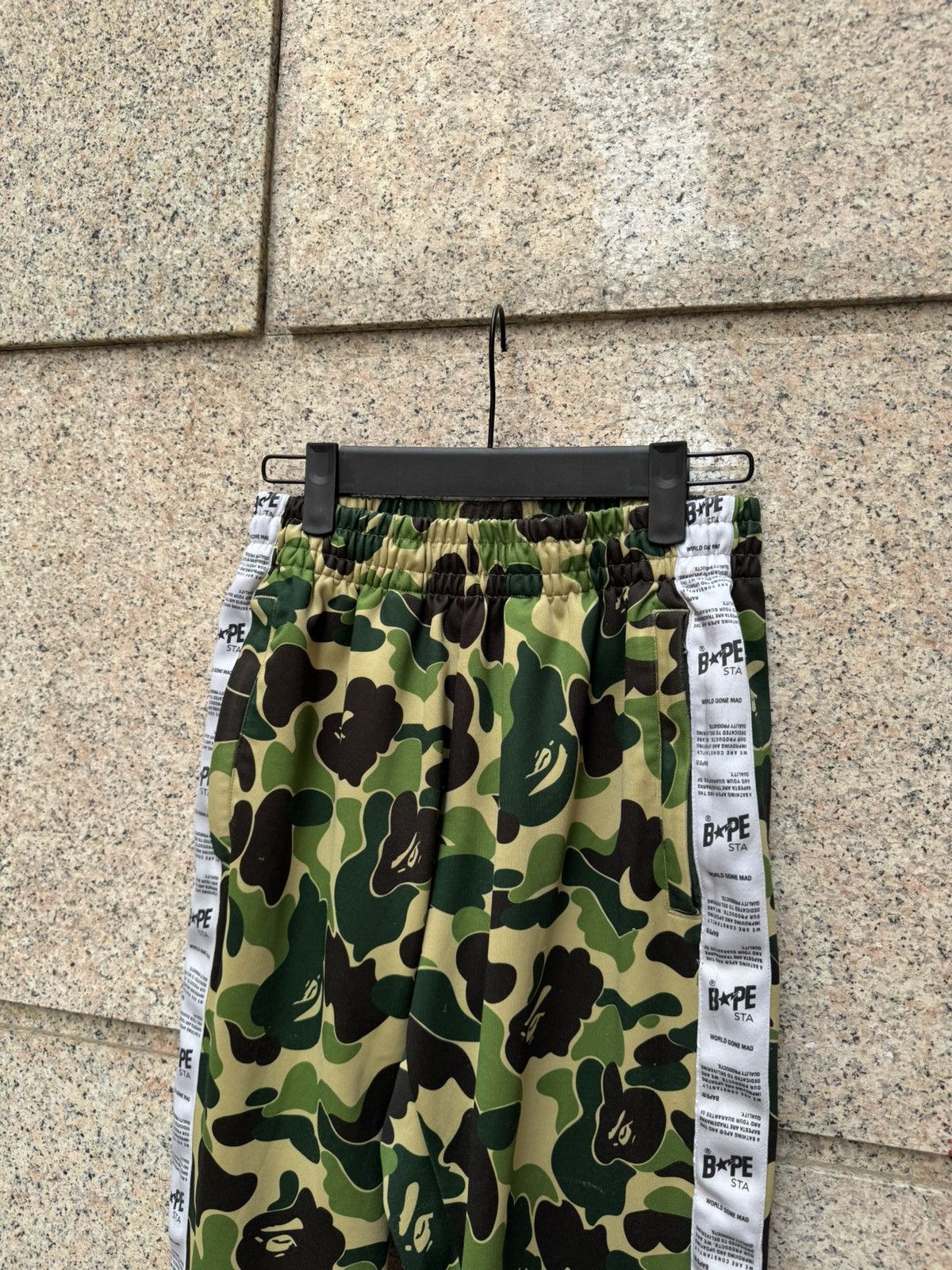 Bape A bathing ape BAPE track pants camo M Size US 30 / EU 46 - 2 Thumbnail