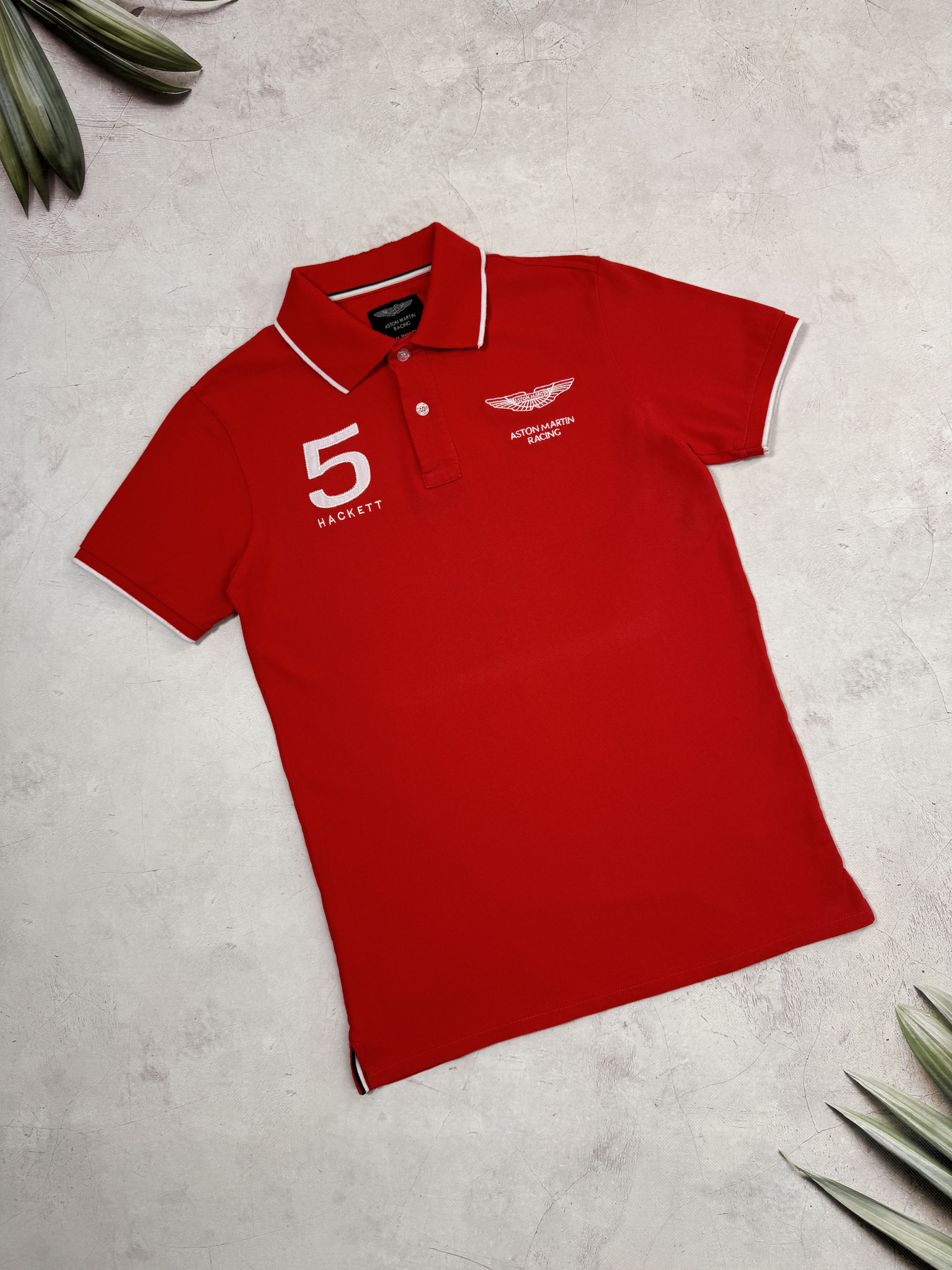 Formula 1 × Hackett Hacket x Aston Martin Racing Polo T-Shirt #5 Size US M / EU 48-50 / 2 - 3 Thumbnail