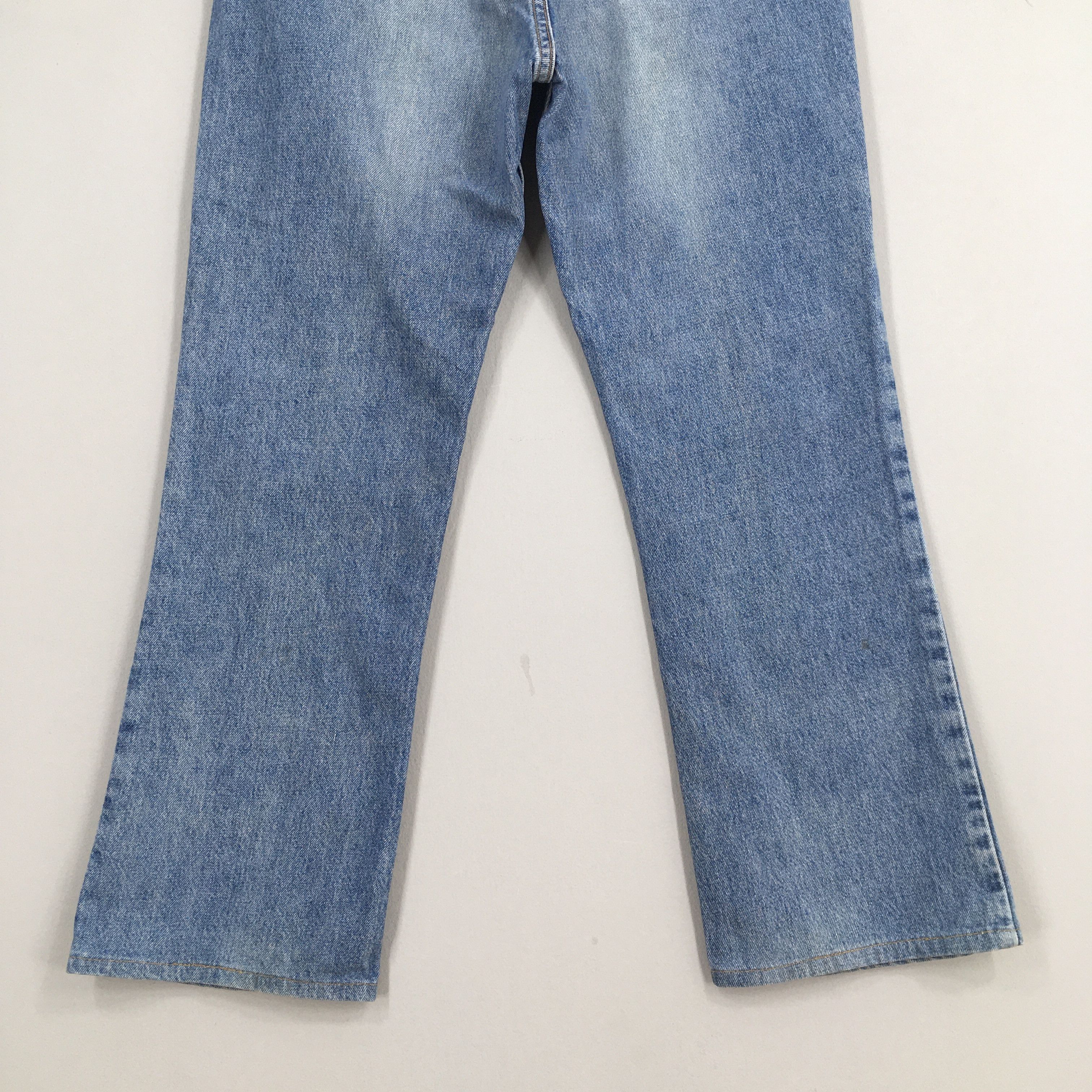 Levi's Size 32x27 Levi's 517 Stonewash Flare Bootcut Jeans S679 Size 32" / US 10 / IT 46 - 10 Thumbnail