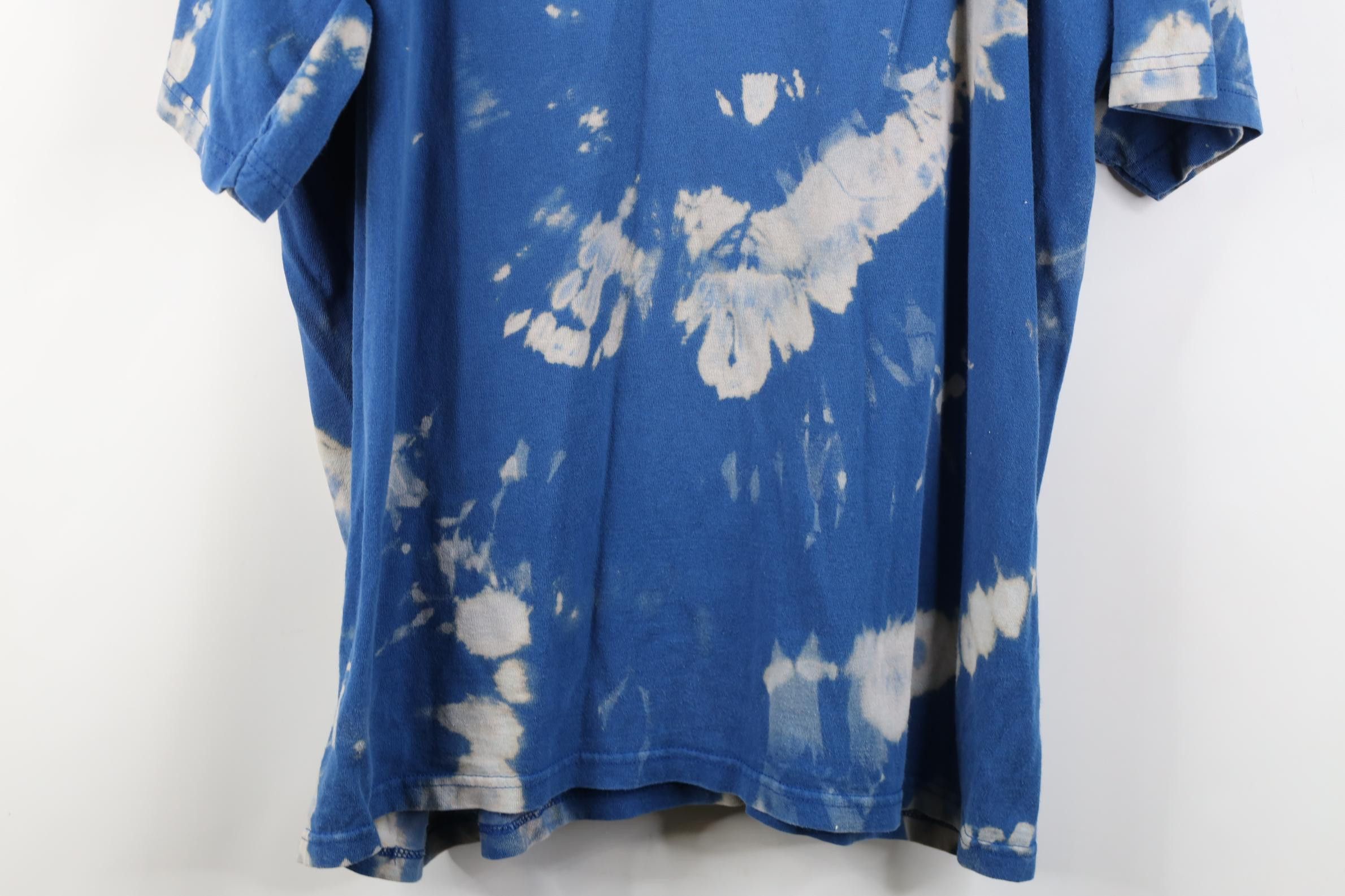 Adidas Vintage 90s Adidas Mini Logo Acid Wash V-Neck T-Shirt USA Size US XL / EU 56 / 4 - 10 Thumbnail
