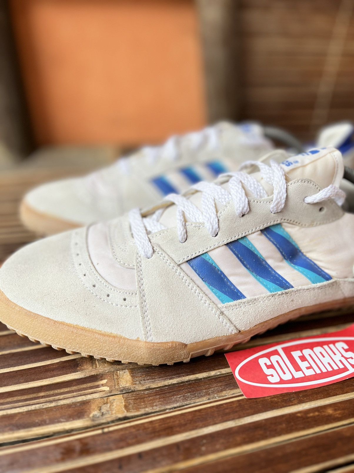 Adidas 1990s Adidas Indoor training vintage rare Size US 12.5 / EU 45-46 - 5 Thumbnail