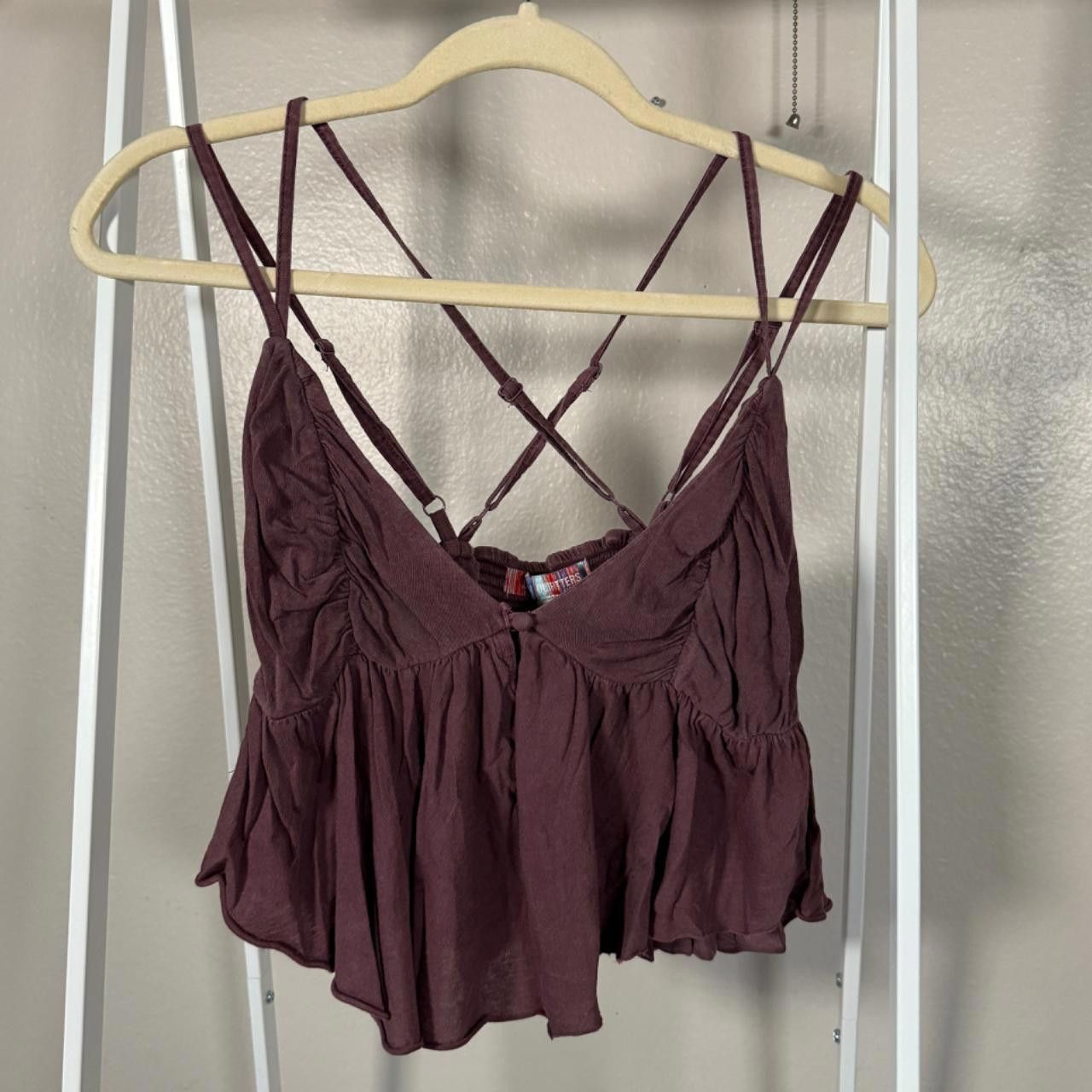 Urban Outfitters mauve strappy tank top Size M / US 6-8 / IT 42-44 - 1 Thumbnail