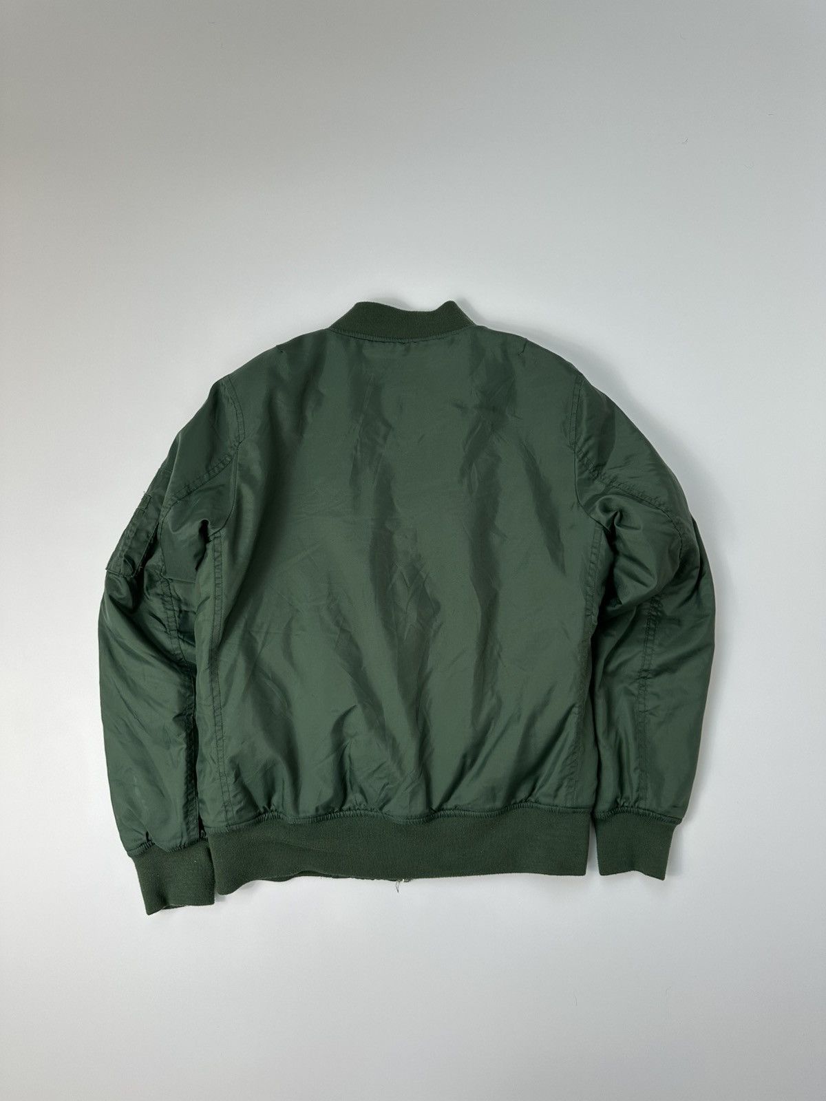 Urban Classics Urban Classics Bomber Jacket Women's Zip Green Size L / US 10 / IT 46 - 2 Thumbnail
