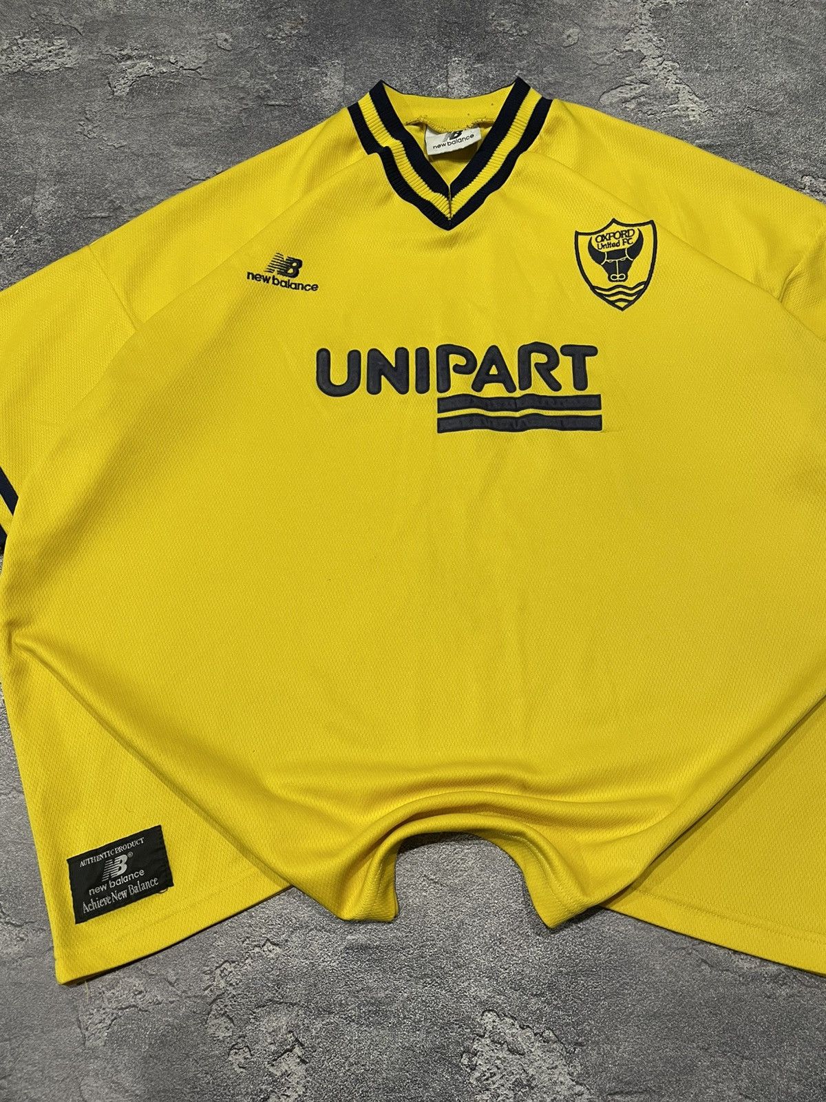 New Balance × Vintage 1998 New Balance Oxford United Y2K Retro Home Soccer Jersey Size US XXL / EU 58 / 5 - 4 Thumbnail