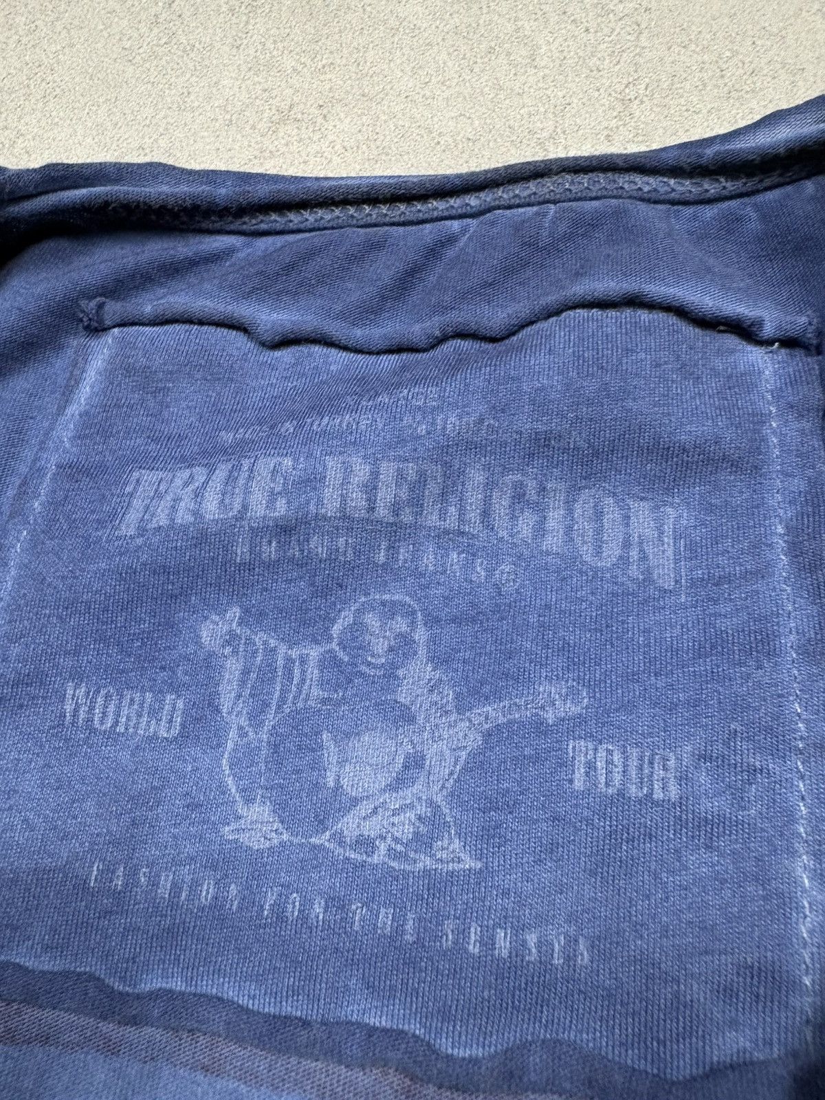 True Religion True Religion USA Flag Studded Tee Y2K Distressed Vintage Size US XL / EU 56 / 4 - 16 Thumbnail