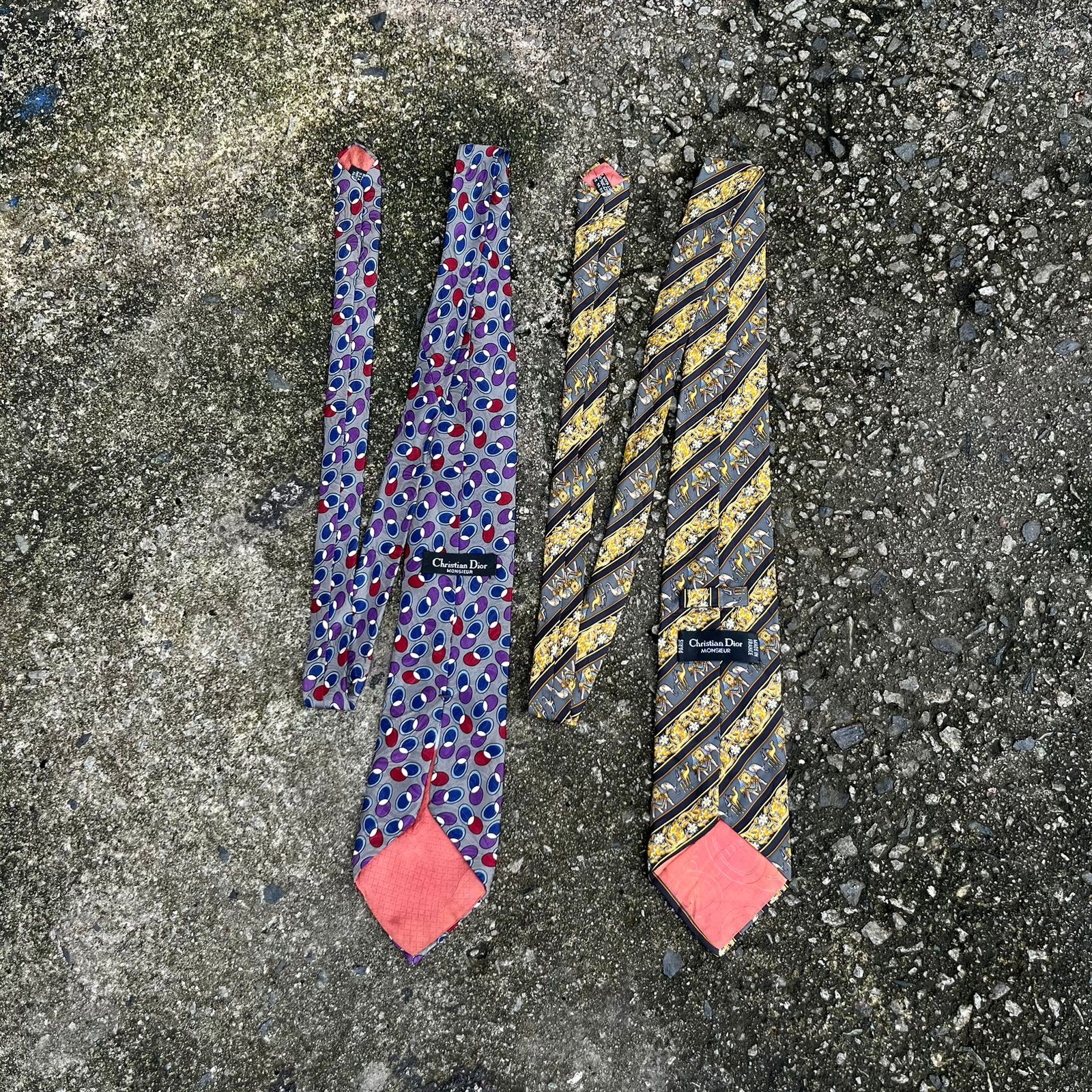 Christian Dior Monsieur × Vintage lot of 2 vintage christian dior tie Size ONE SIZE - 1 Thumbnail