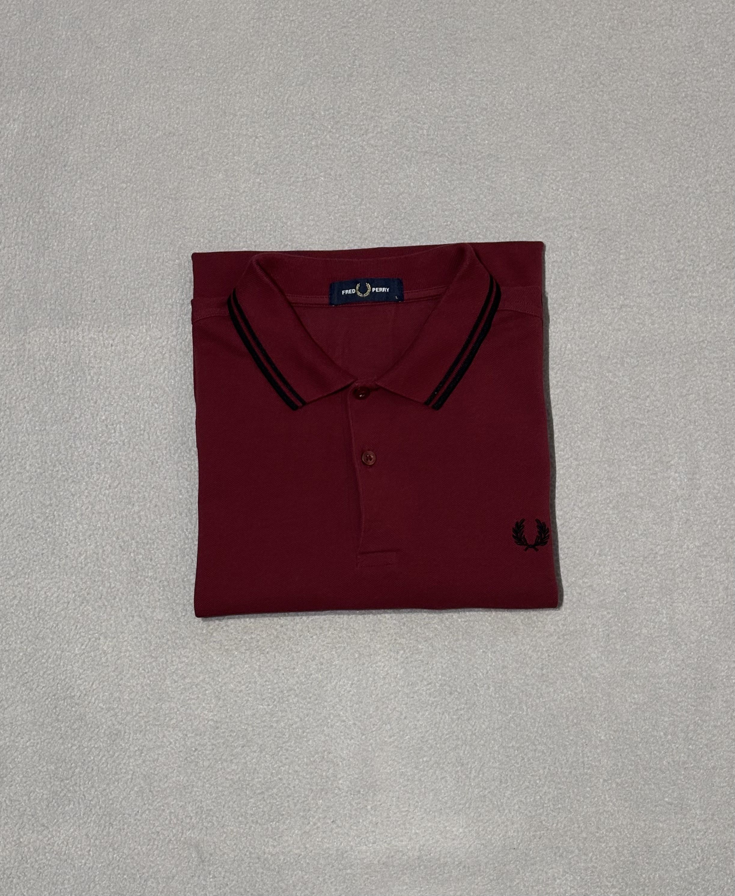 Fred Perry Fred Perry Long Sleeve Polo Shirt Size L Size US L / EU 52-54 / 3 - 16 Thumbnail