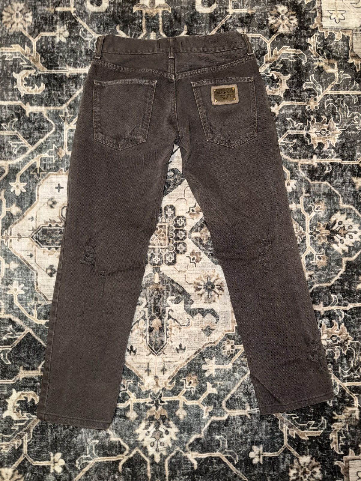 Dolce & Gabbana Dolce & Gabana distressed pants Size 30" / US 8 / IT 44 - 2 Thumbnail