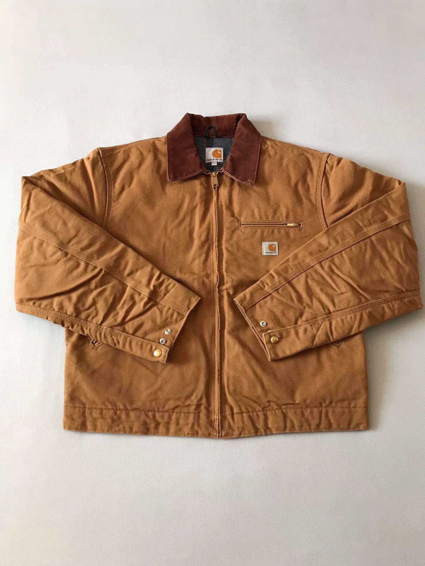 Carhartt Carhartt J001 Detroit Brown Jacket Size US L / EU 52-54 / 3 - 1 Thumbnail