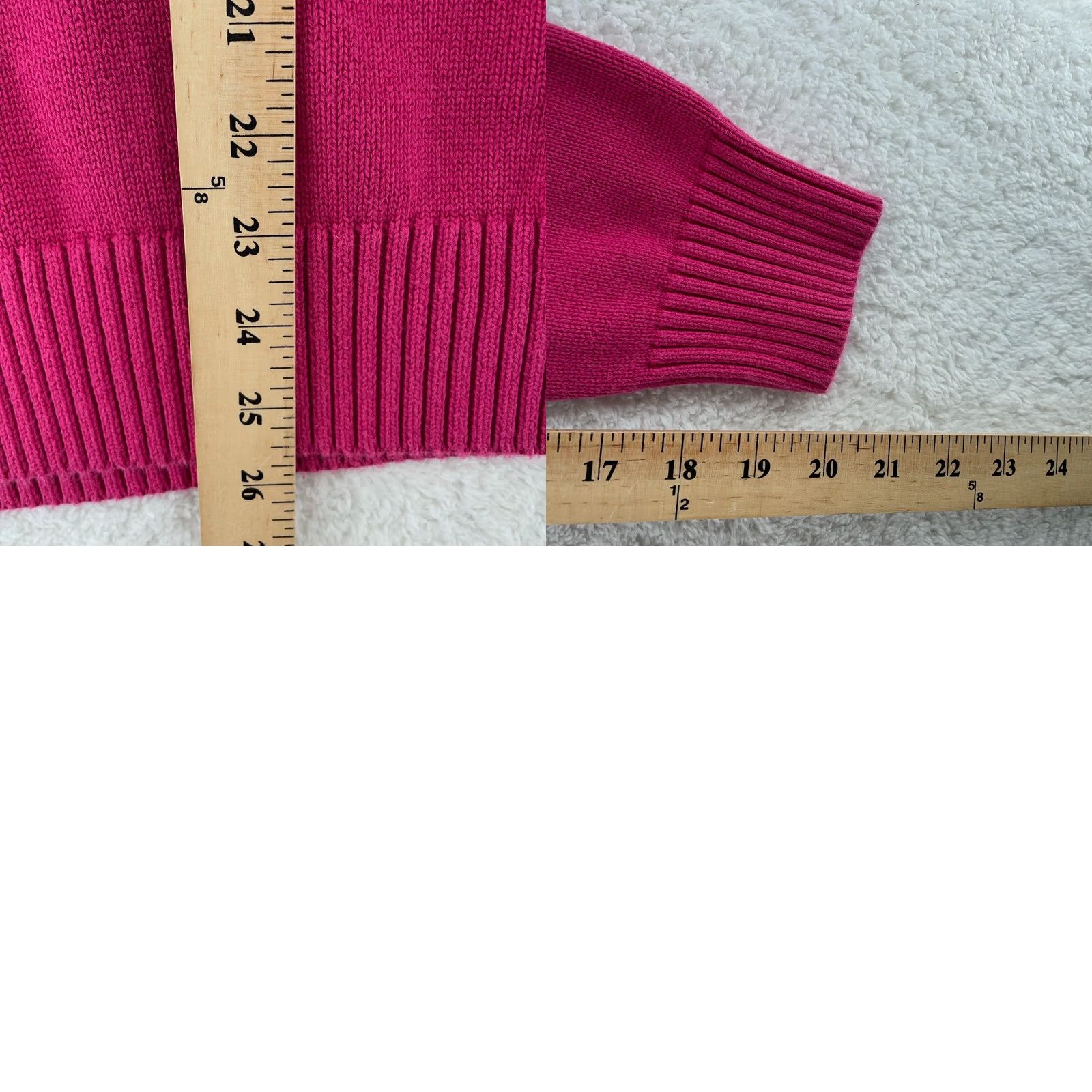 J.Crew J.CREW Sweater Mens L Pink Crew Neck Cotton Pullover Washed Berry Size US L / EU 52-54 / 3 - 8 Thumbnail