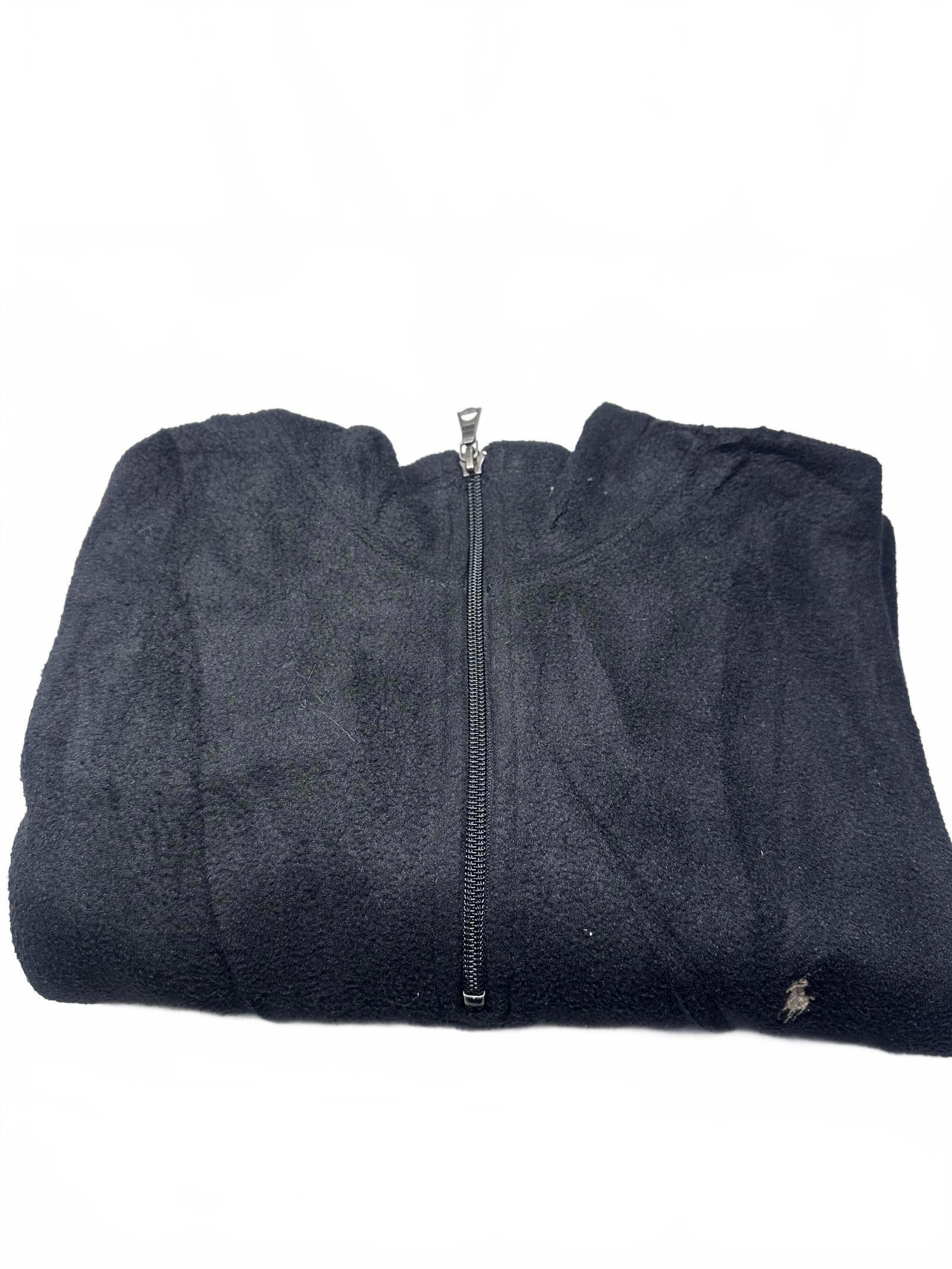 Polo Ralph Lauren Polo Ralph Lauren Black Fleece Half-Zip Pullover Size US XXL / EU 58 / 5 - 7 Thumbnail