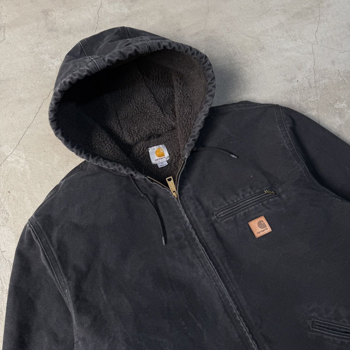 Carhartt Carhartt Black Sierra Jacket J141 BLK Size US XL / EU 56 / 4 - 5 Thumbnail