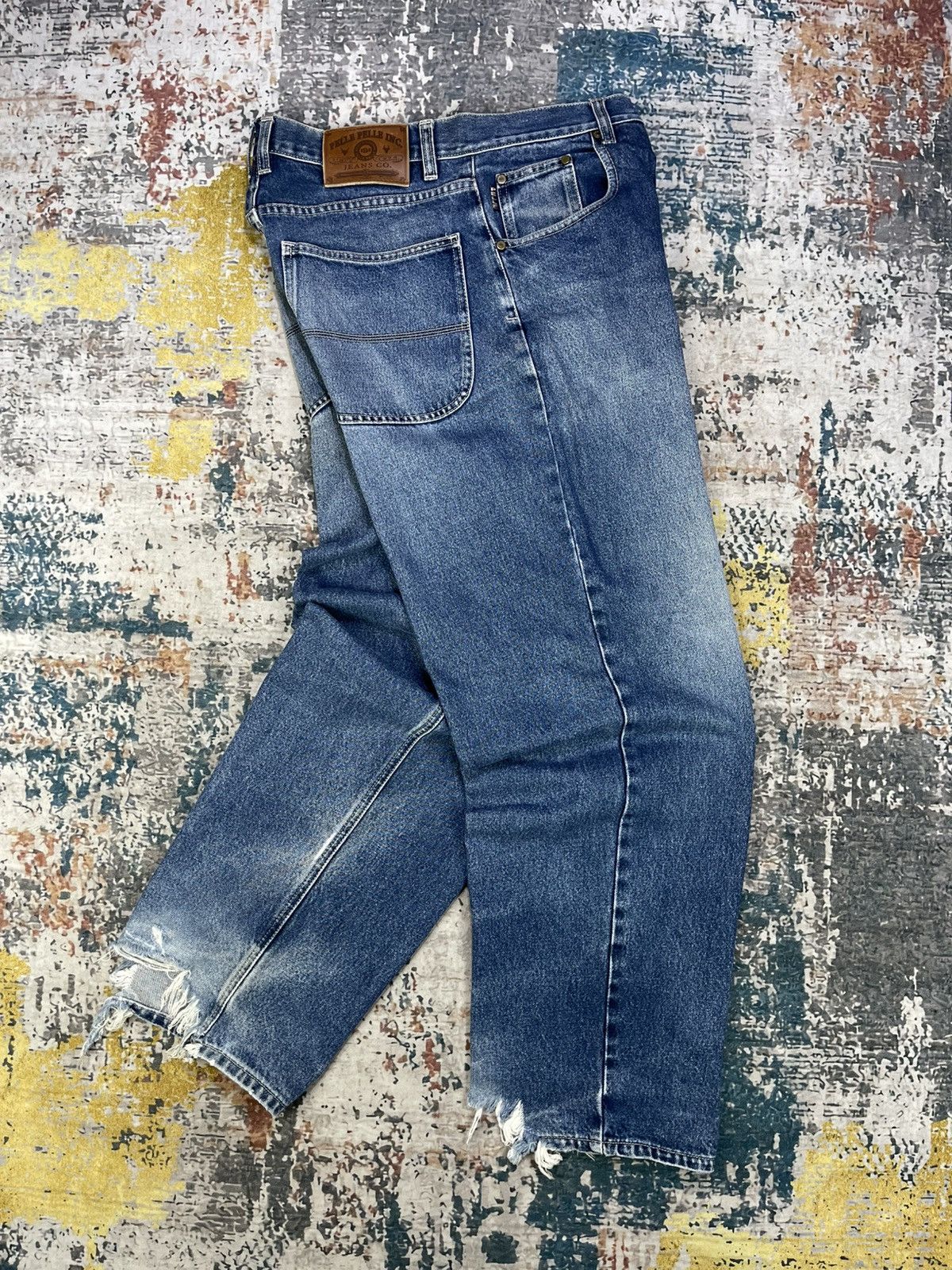 Marc Buchanan Vtg Marc Buchanan X Pelle Pelle Baggy Jeans Size US 32 / EU 48 - 1 Thumbnail